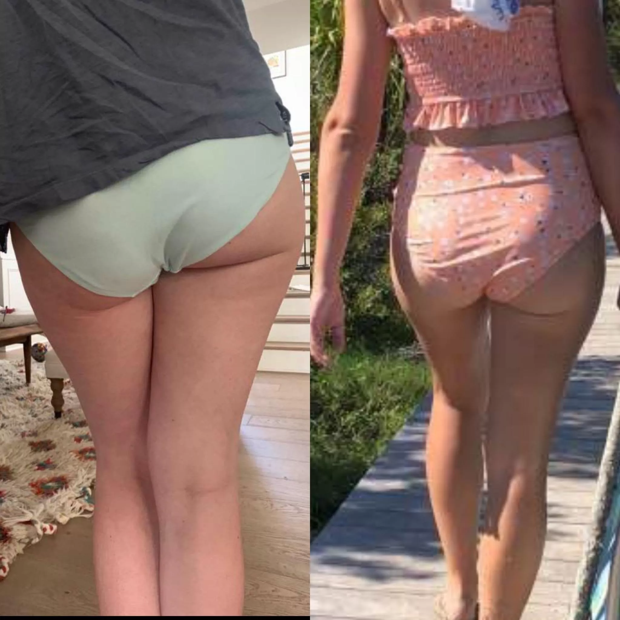 Comment on which milf ass youâ€™d rather get ahold of.