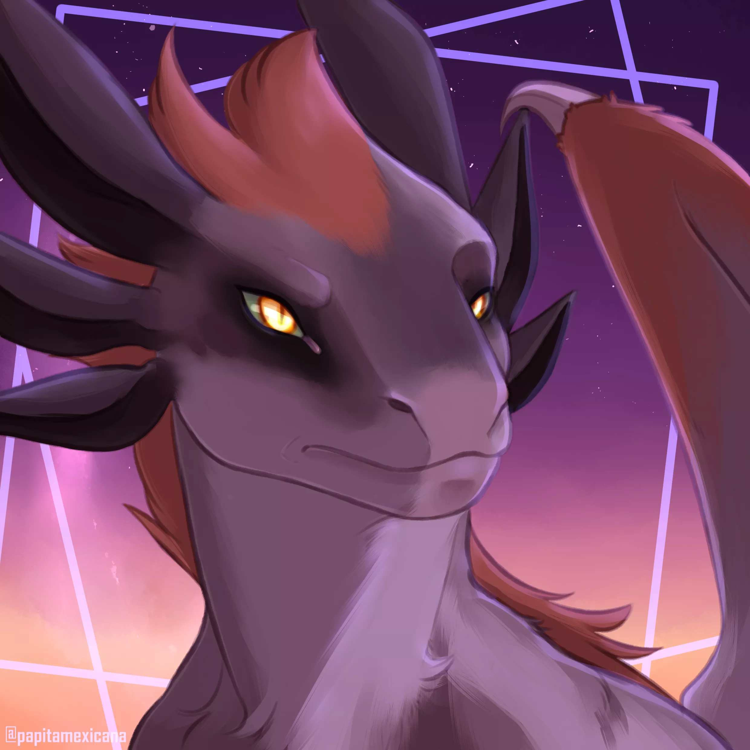 [COMMISSION] Icon Dragon by me 😊