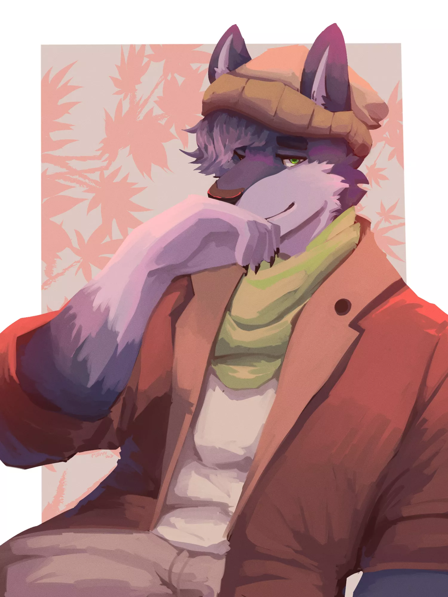 Commission work ( Character by Clawzburne on twitter, Art by me )