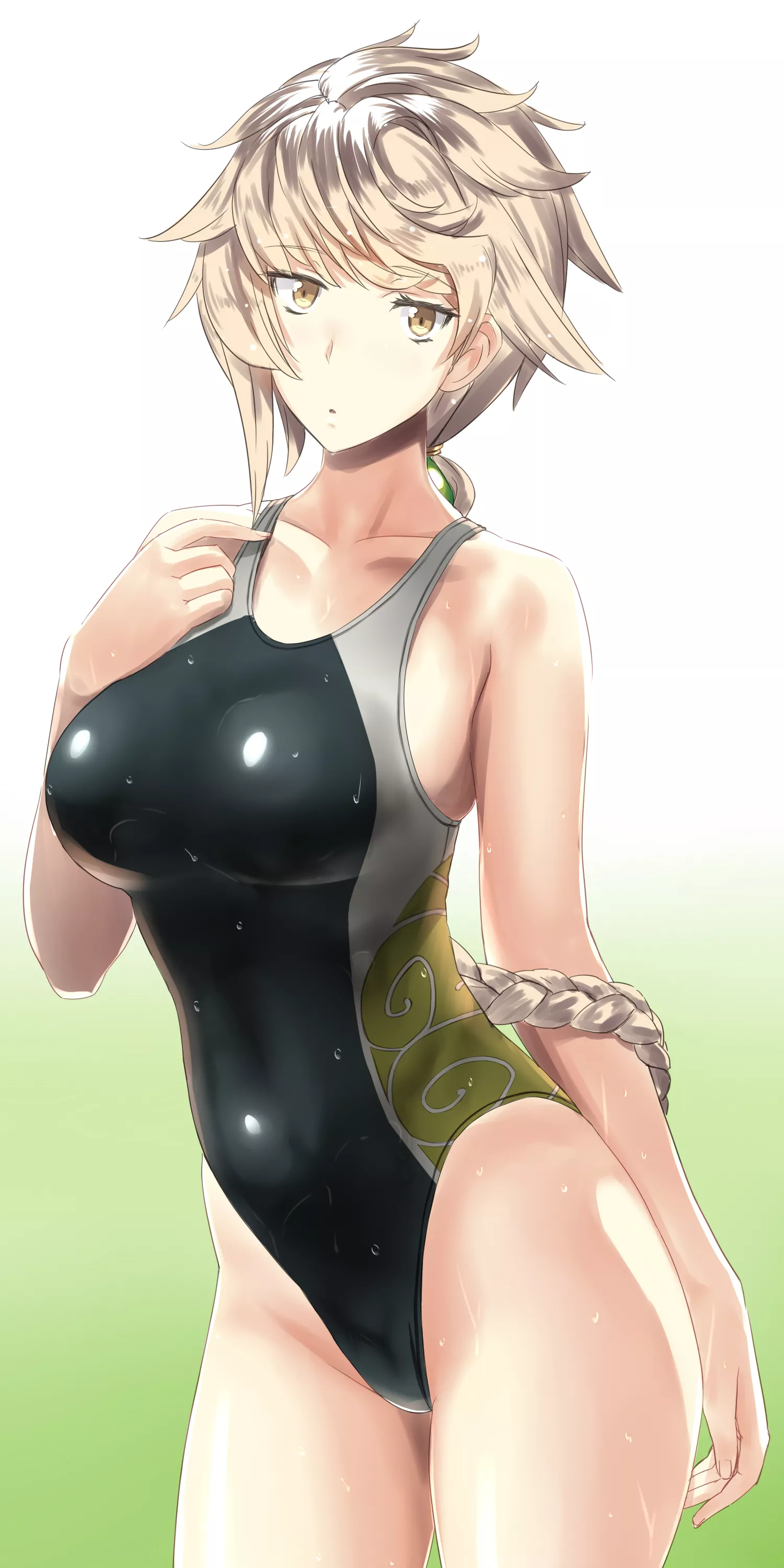 Competition Swimsuit Unryuu (Takamura Wamu) [Kantai Collection]