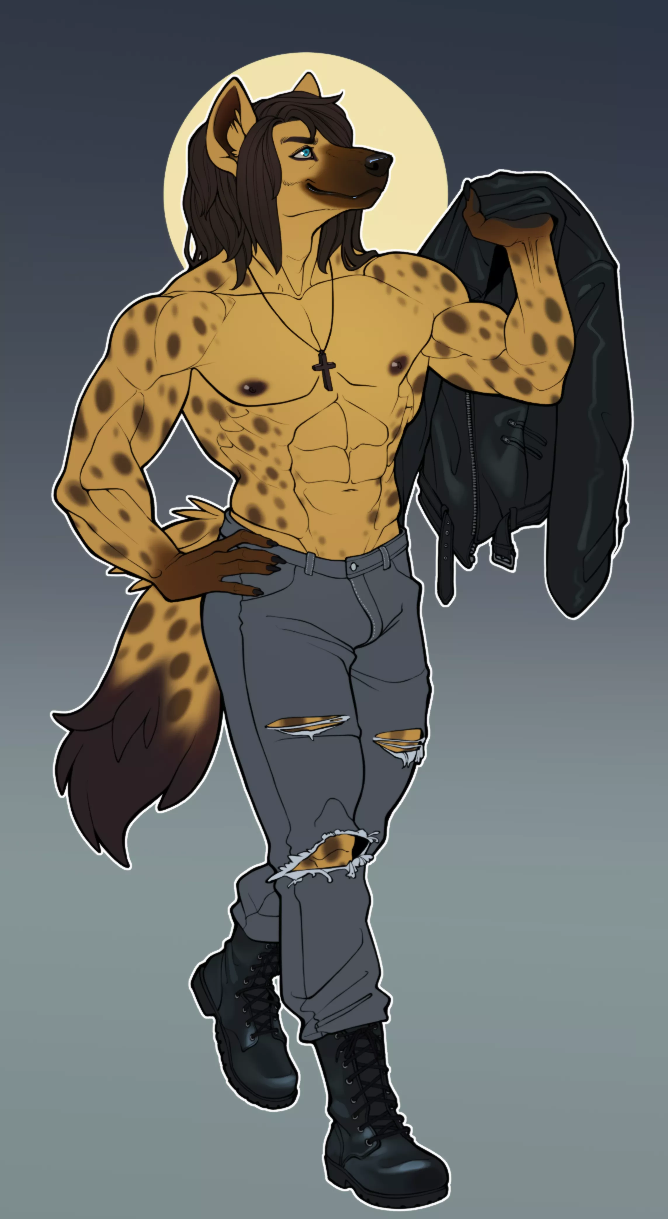 Confident (art by me @ifritlair on twitter)