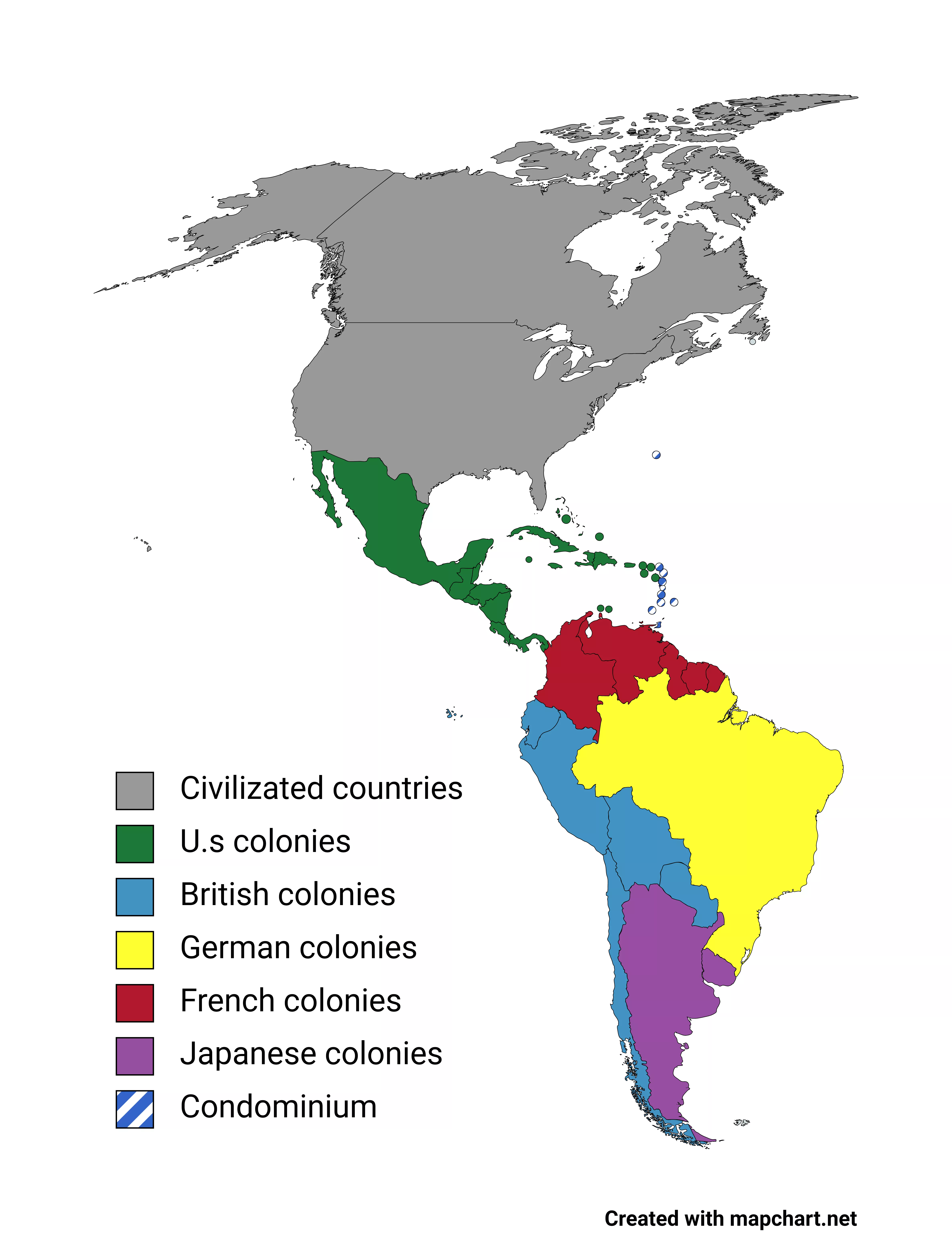 Conquest and division of south and central america ðŸ¥µðŸ¥µðŸ¥µ