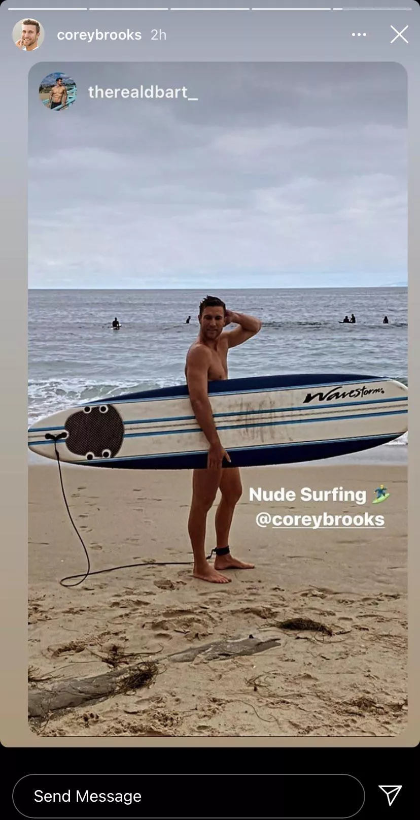 Corey BB18 (we need to start searching)!