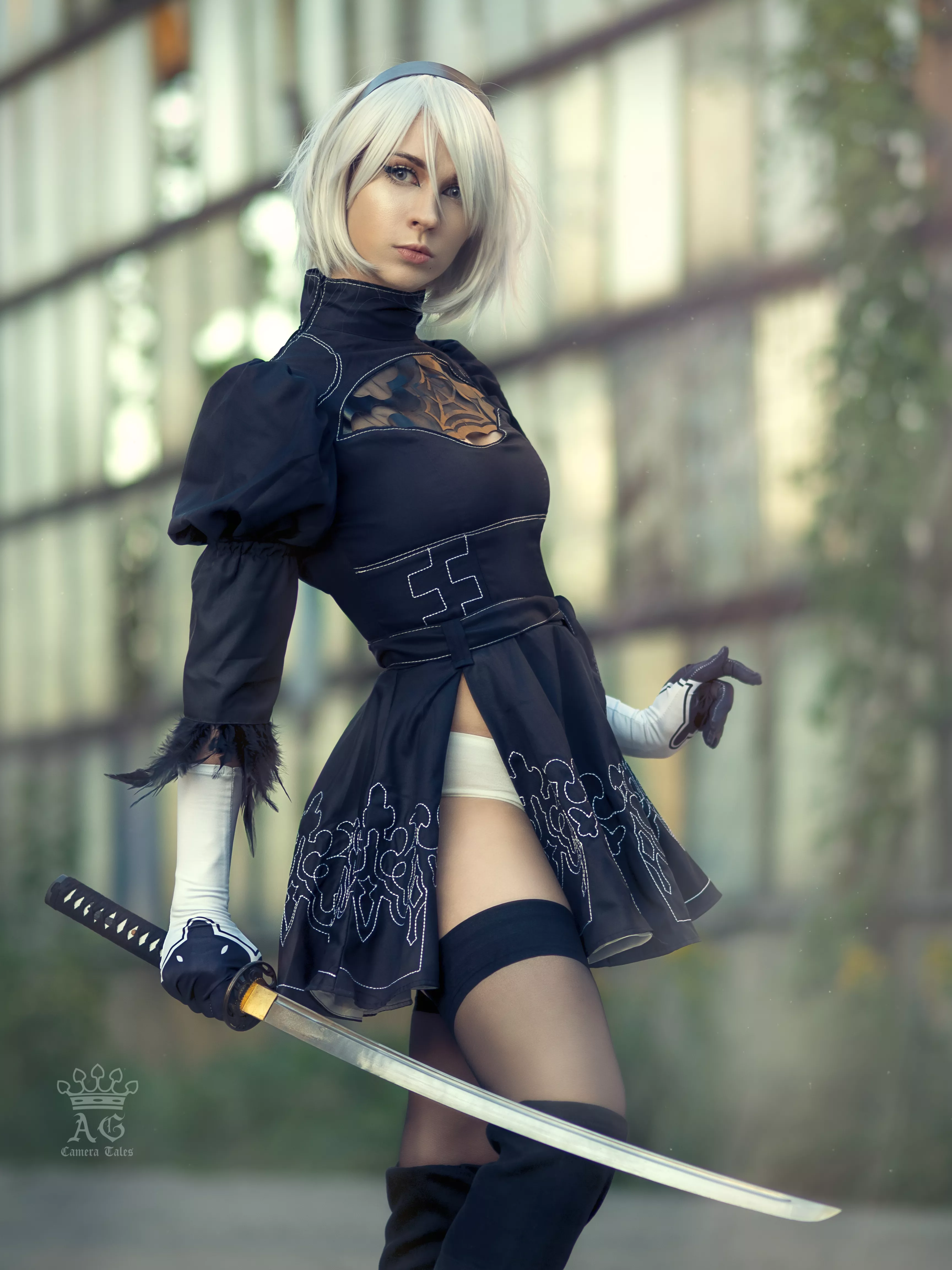 Cosplay of 2B by my friend IG: @just_kami_cosplay