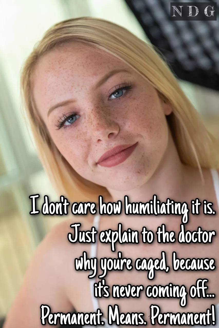 Could you explain your situation to the doctor?