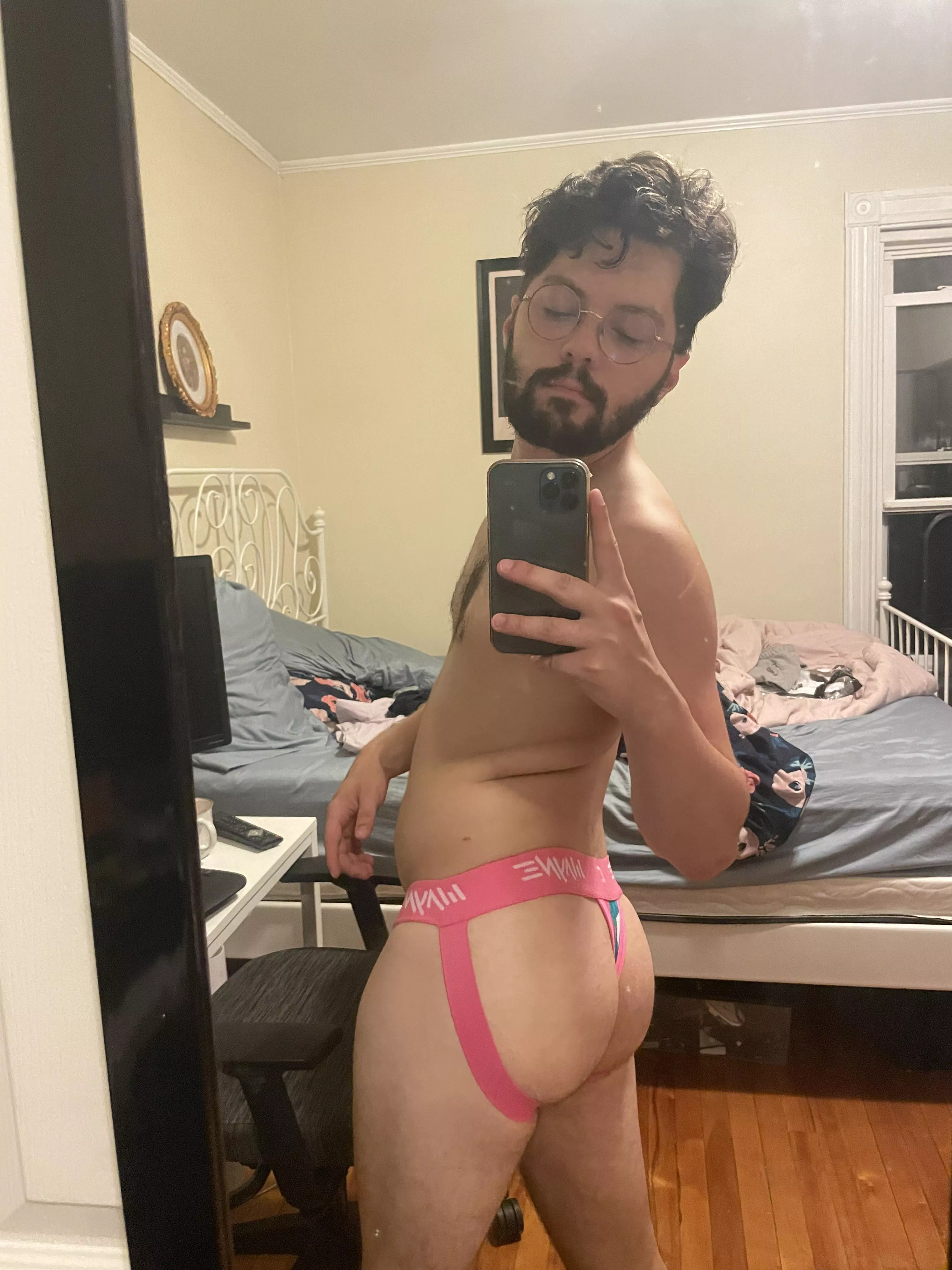 Couldnâ€™t decide to wear a jock or a thongâ€¦