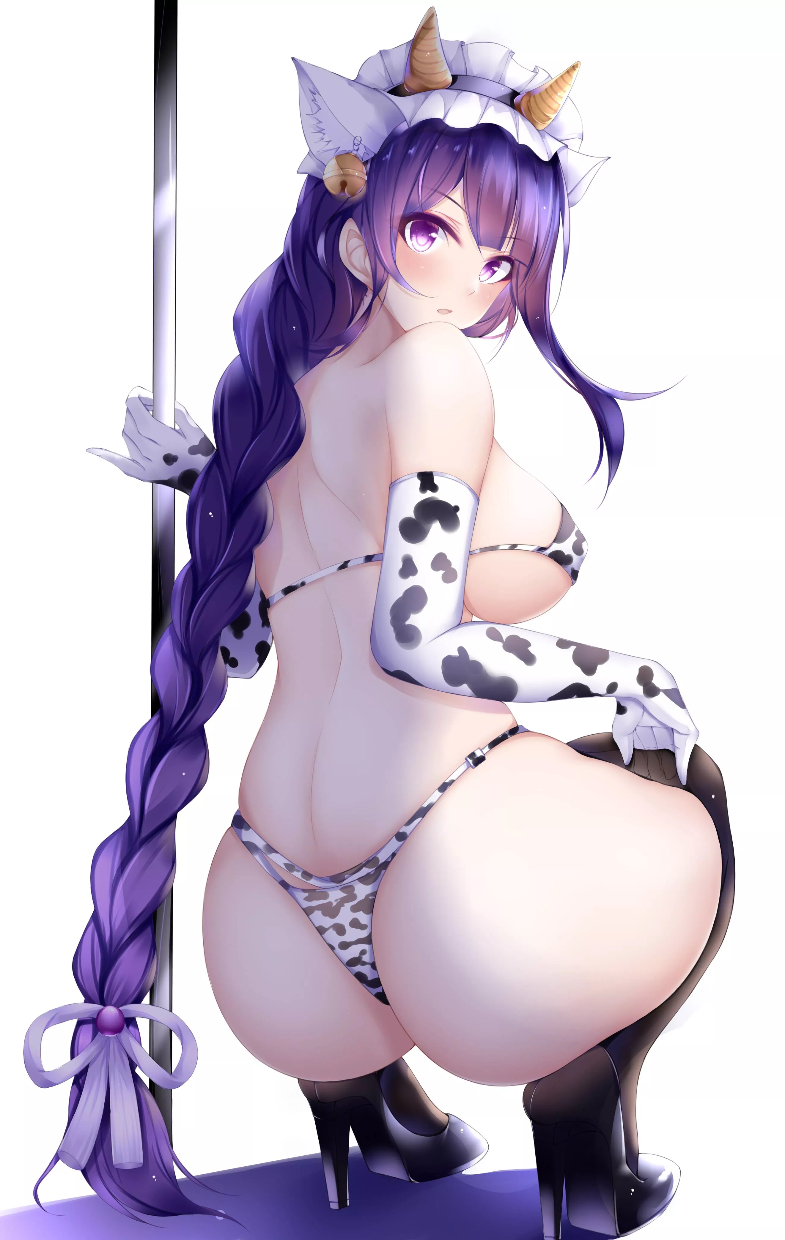 Cow Print Raiden [Genshin Impact]