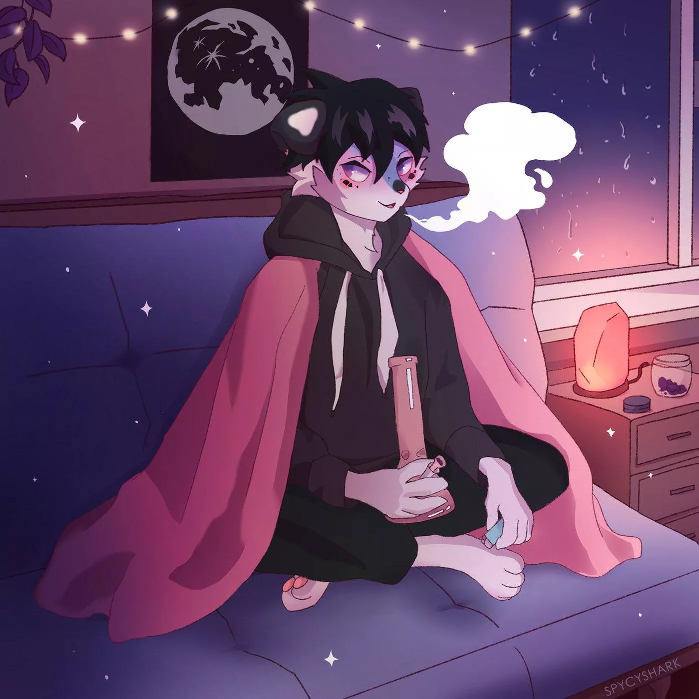 Cozy Rainy Evenings (oc @SpycyShark) (420)