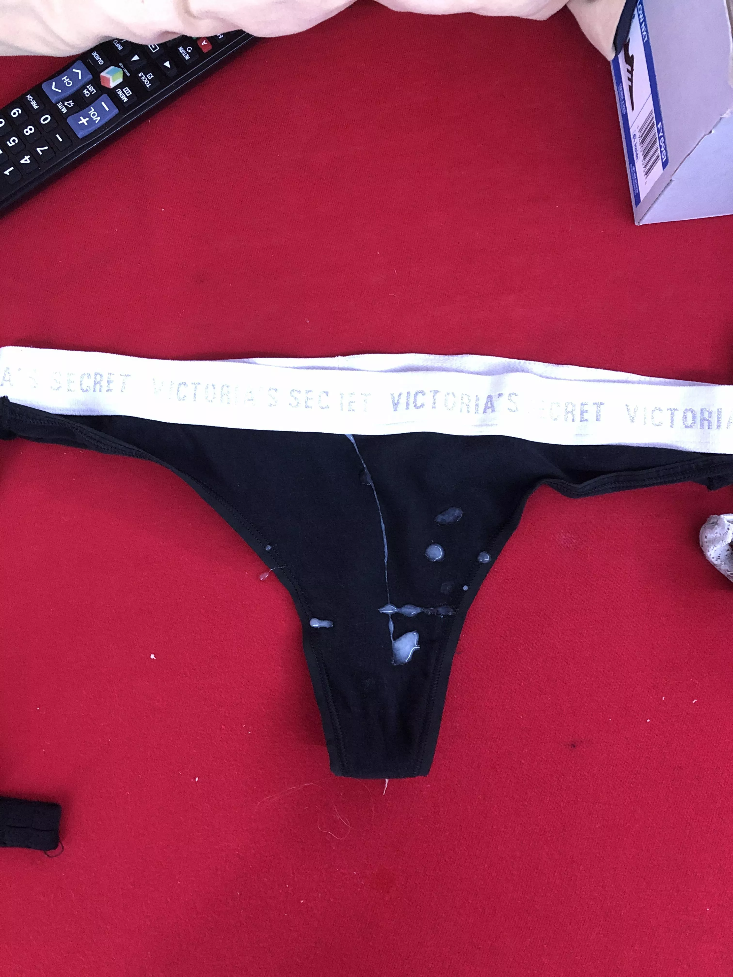 Cum on sis panties