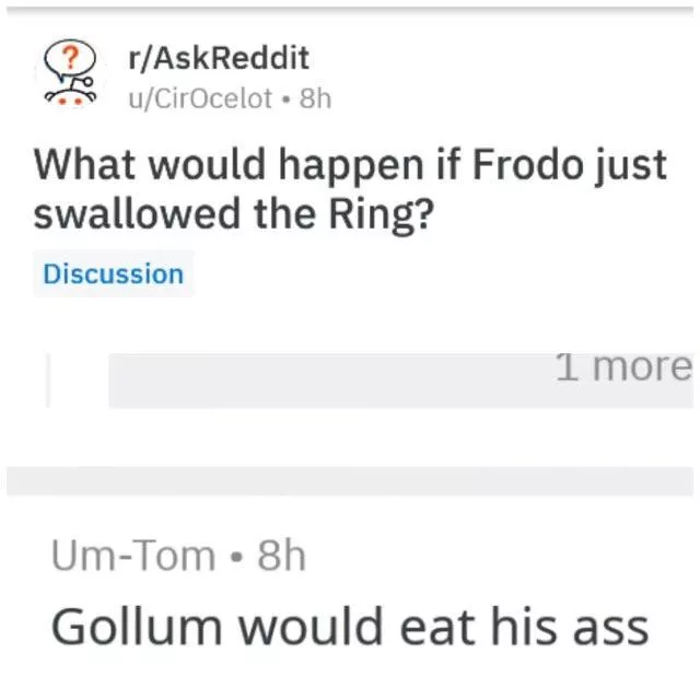 Cursed_Gollum (X-Post r/lotrmemes)