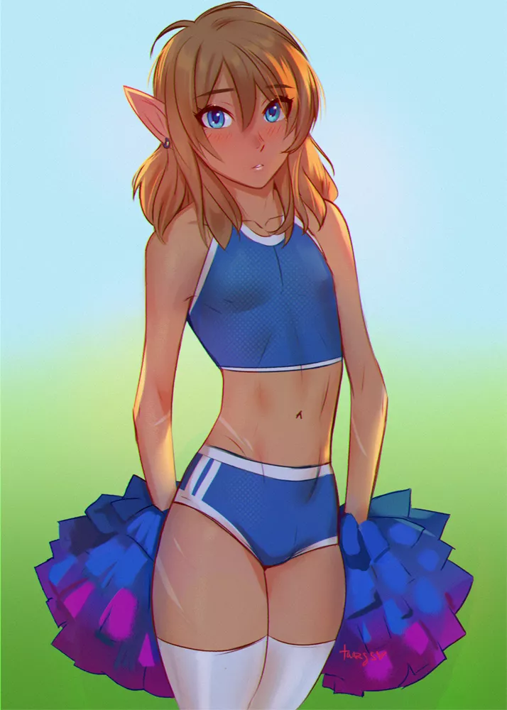 Cute cheerleader Link