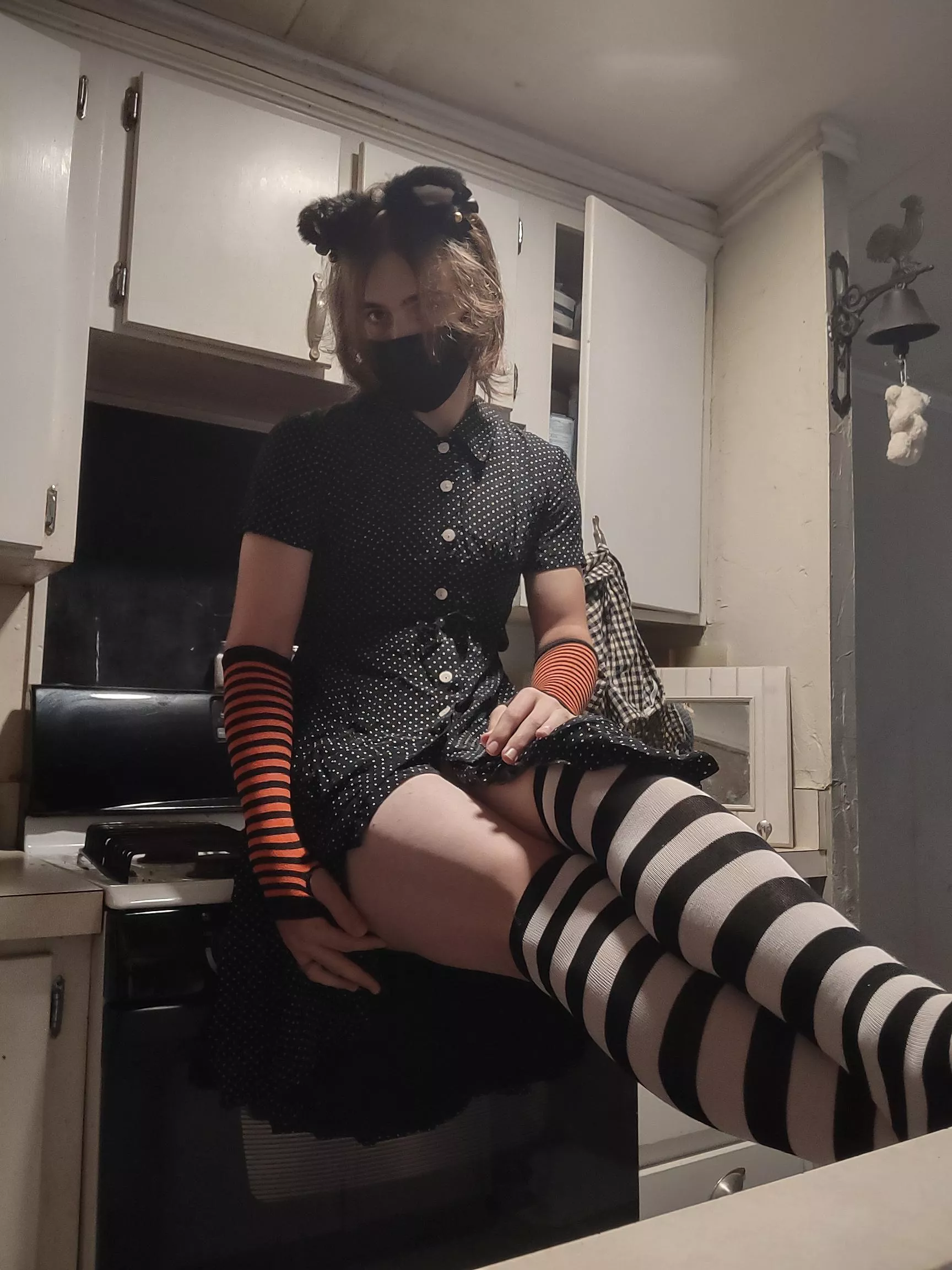 ~cute dress with Halloween vibesðŸ¥°~ I need a real boy to play with ðŸ˜” ðŸ’œ