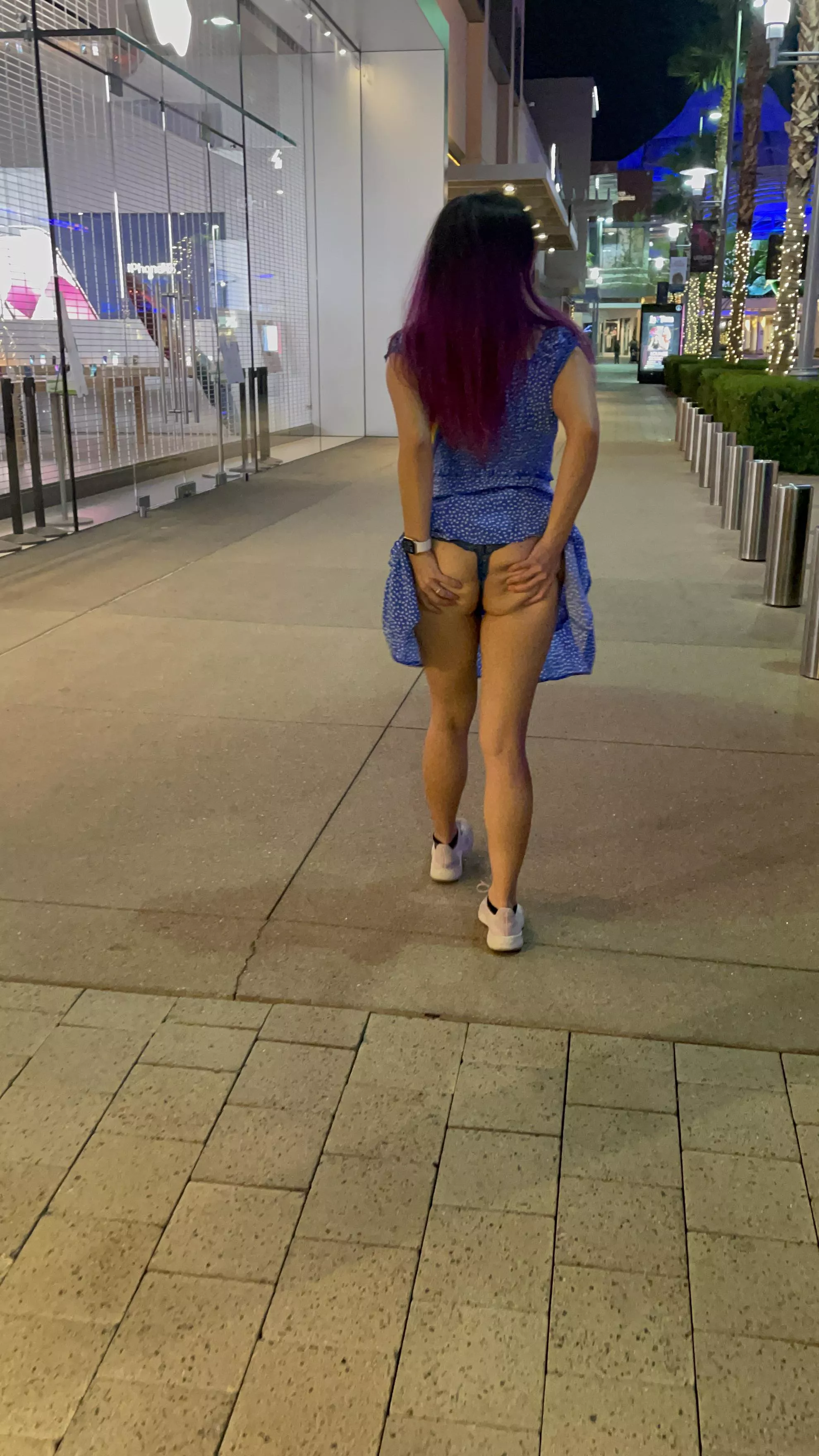 Cute outdoor butt