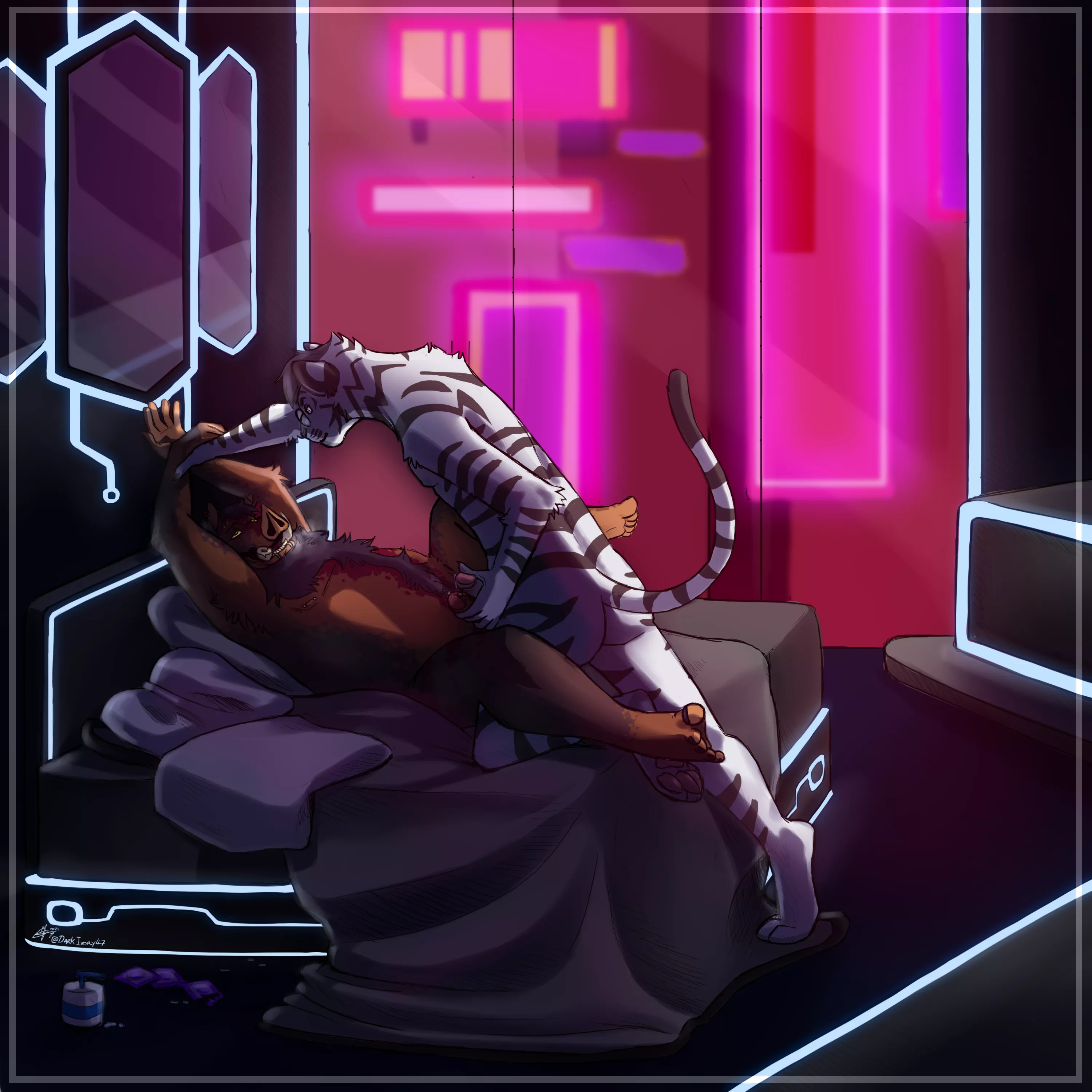 Cyberpunk inspired night (LightEbony74)