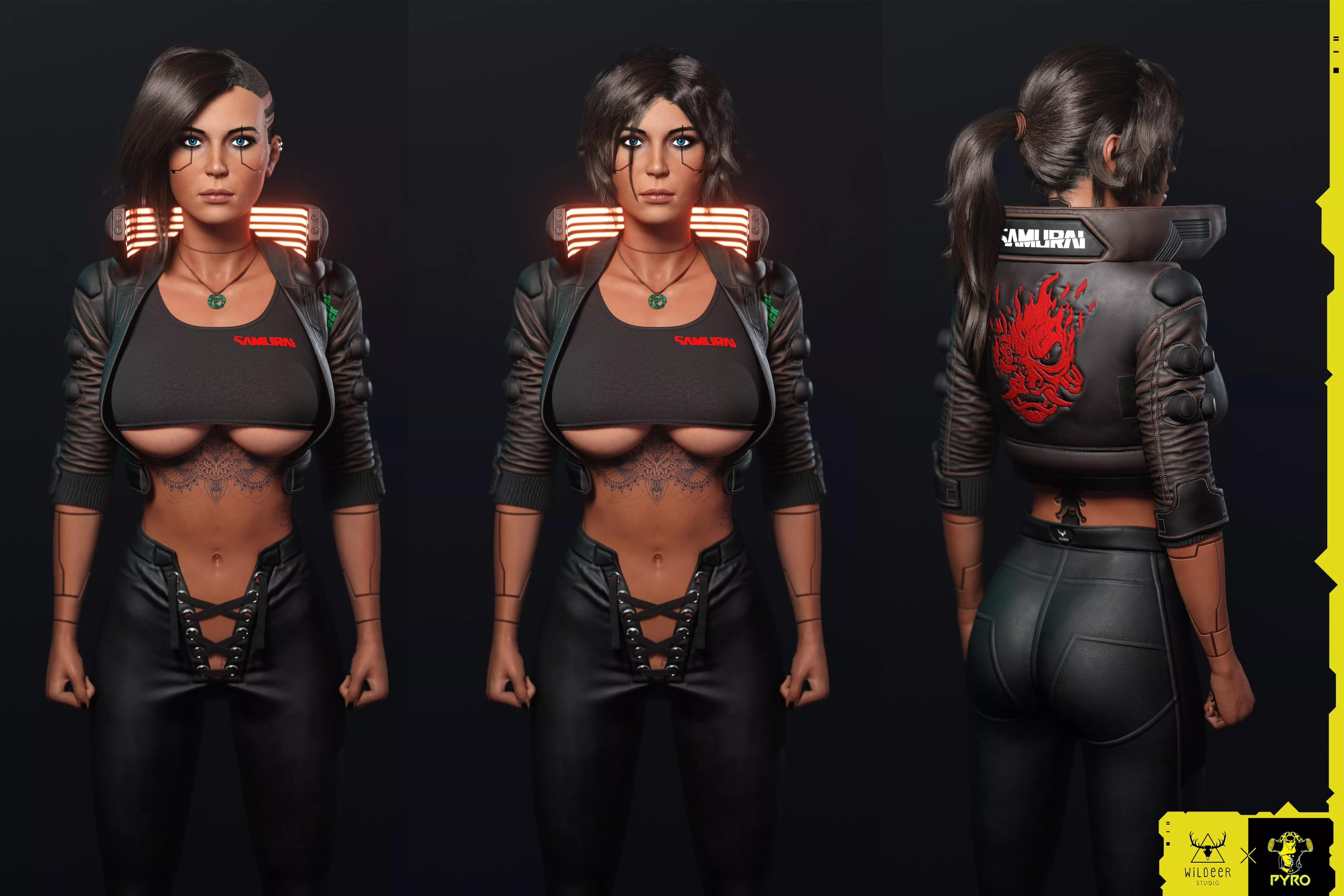 Cyberpunk Lara (PYRO)