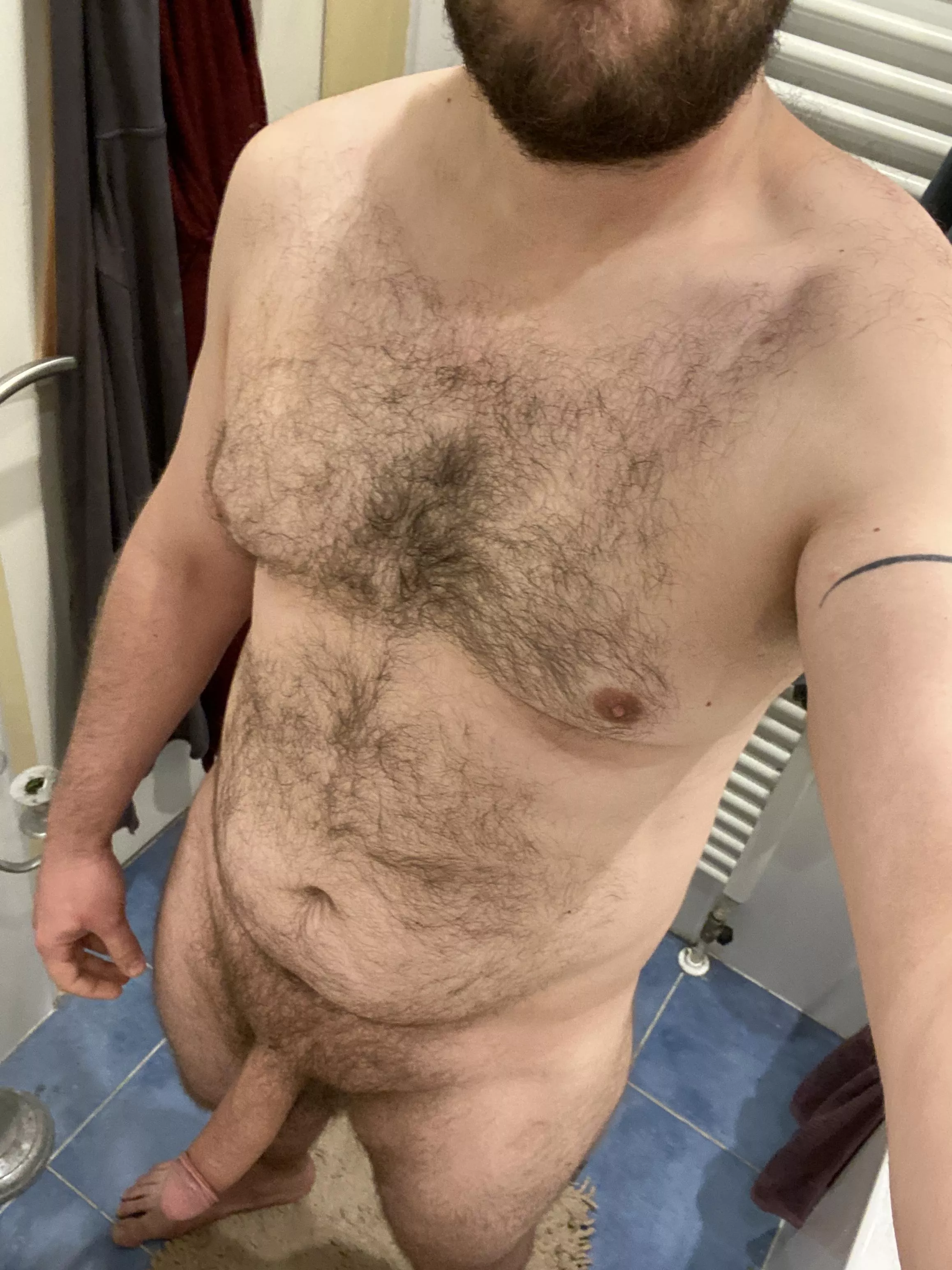 Daddy bear is horny this morning