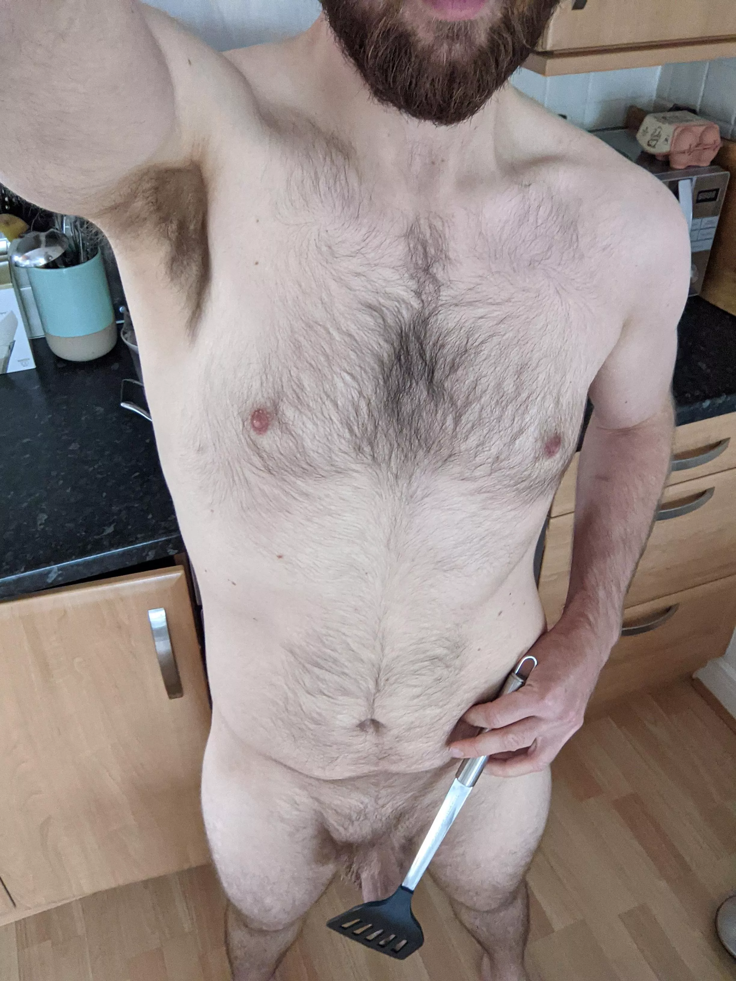 Daddy's ready to make you breakfast...or give you a spanking... ðŸ˜‰ [35]