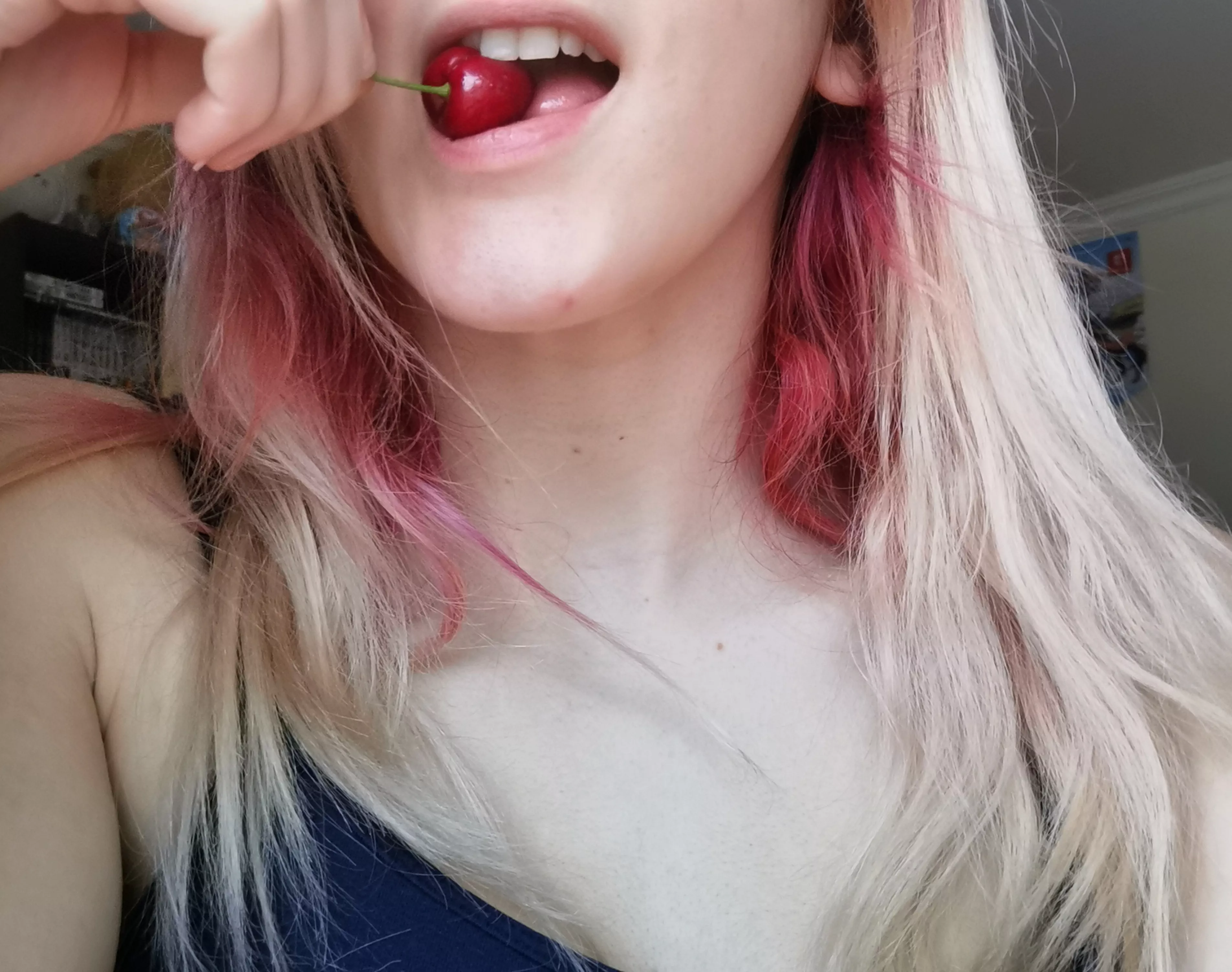 Dare me to tie the stem with my tongue?ðŸ’