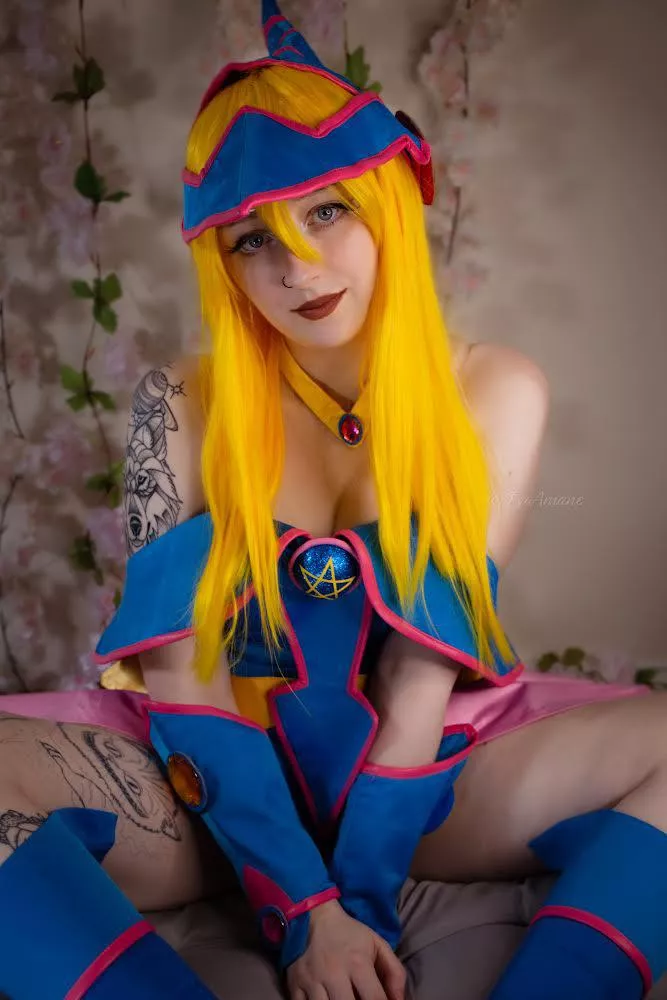 Dark Magician Girl by EvaAmane [OC]