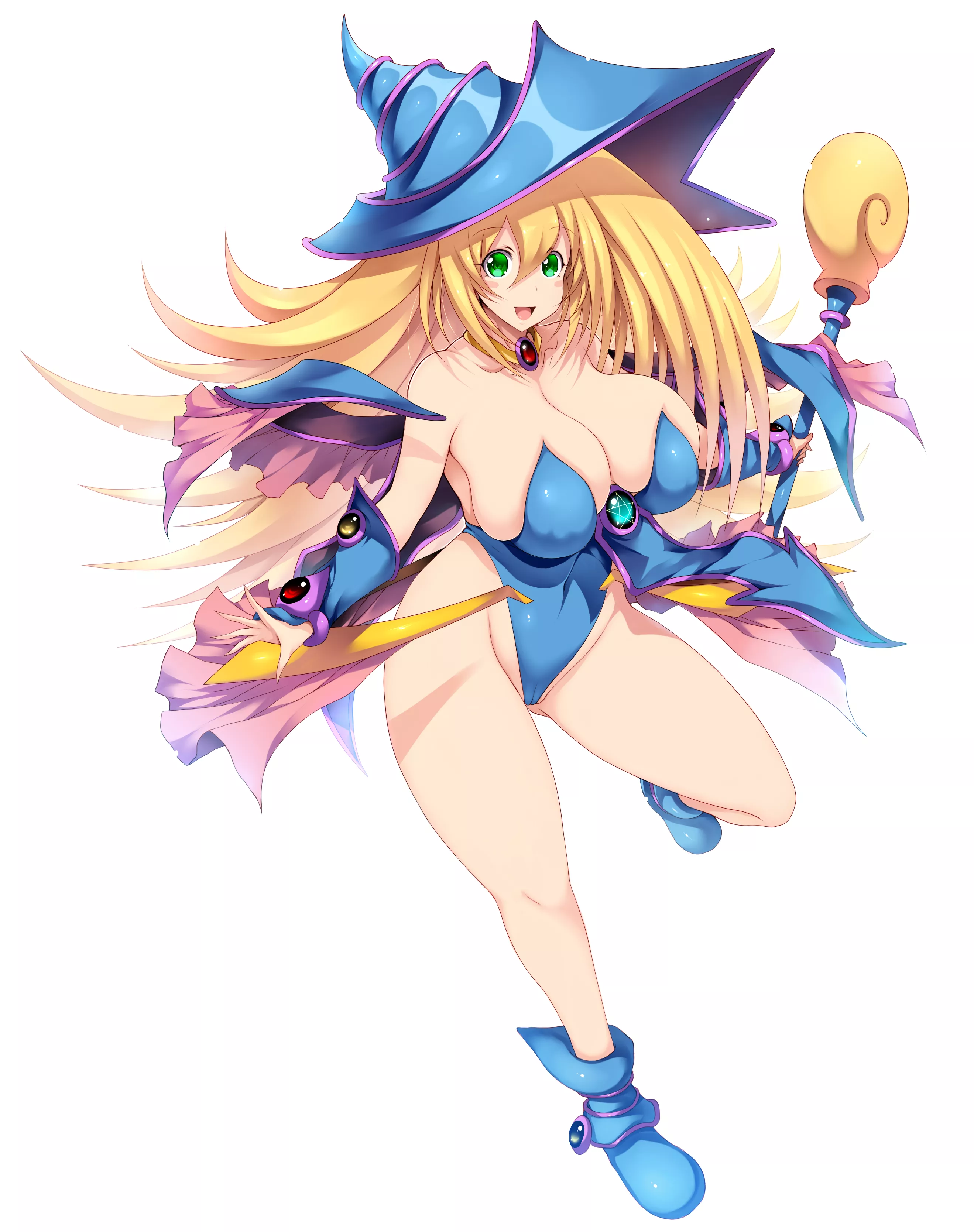 Dark Magician Girl Leotard Lewd Body (Tsukasawa Takamatsu) [Yu-Gi-Oh!]