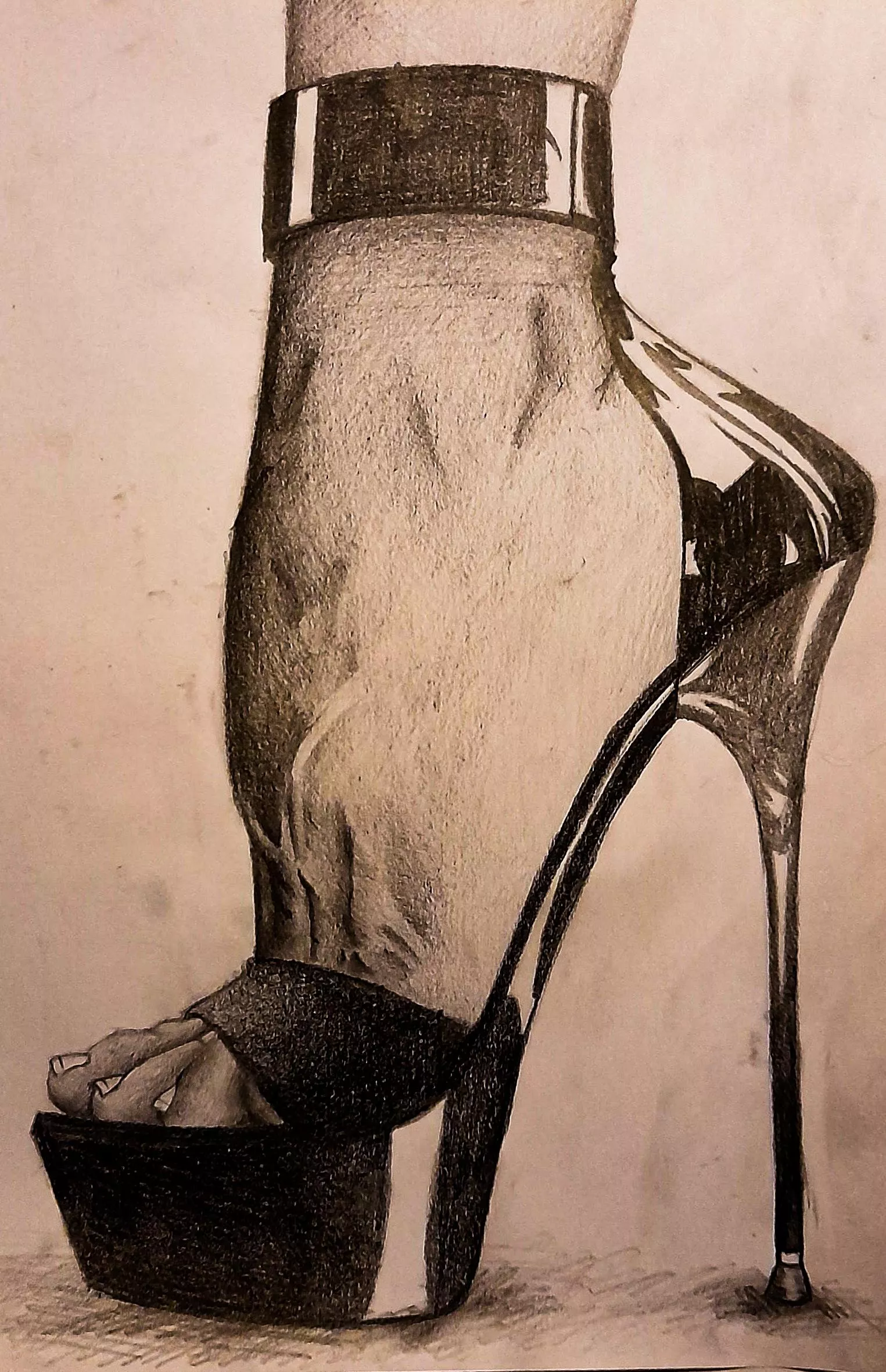 Decided to draw high heels , how does it look?