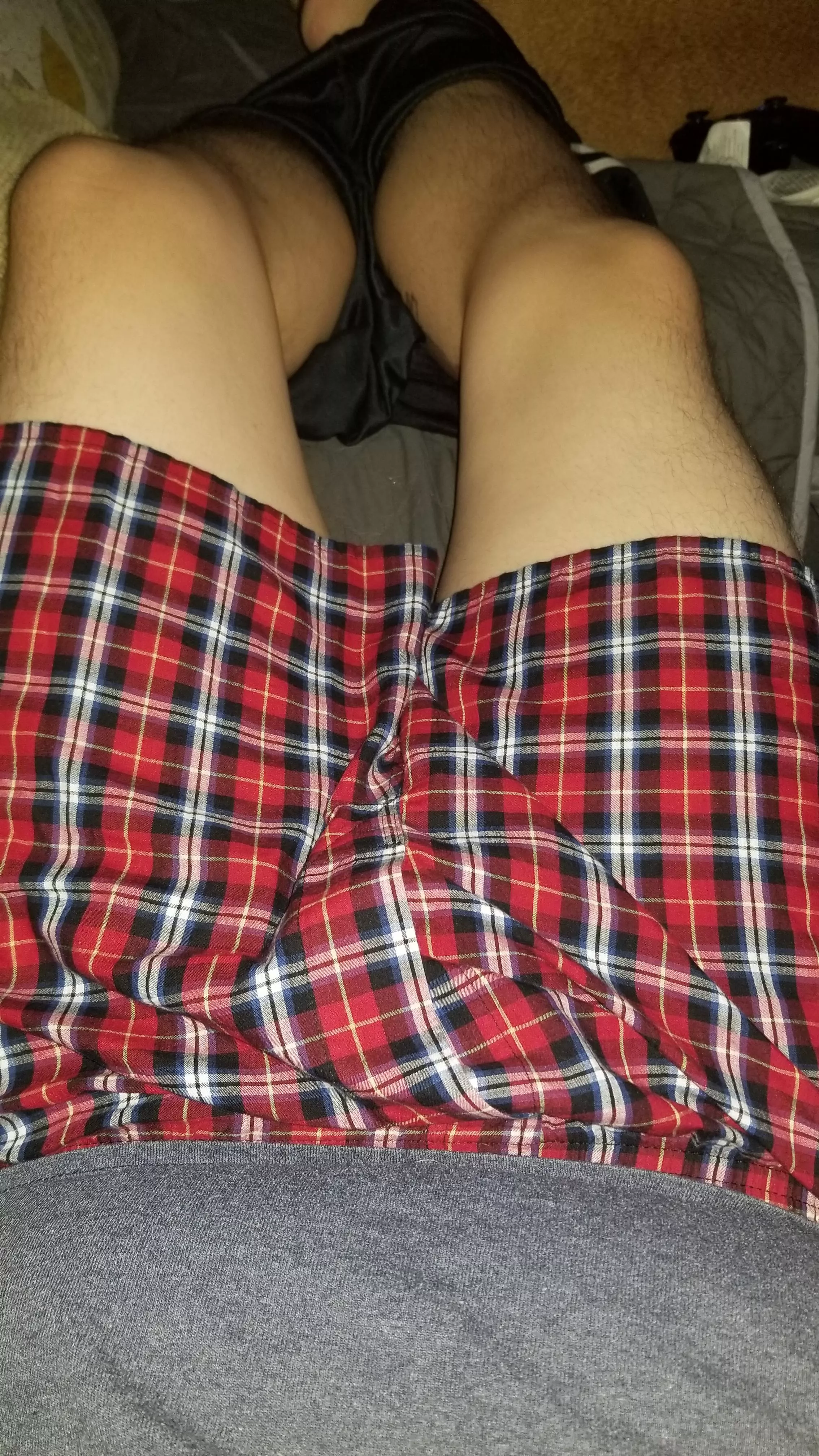 Decided to grab some boxers after the shower