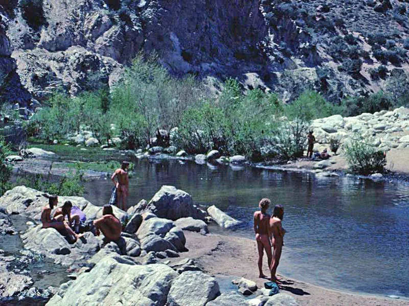 Deep Creek Hot Springs, April 1977