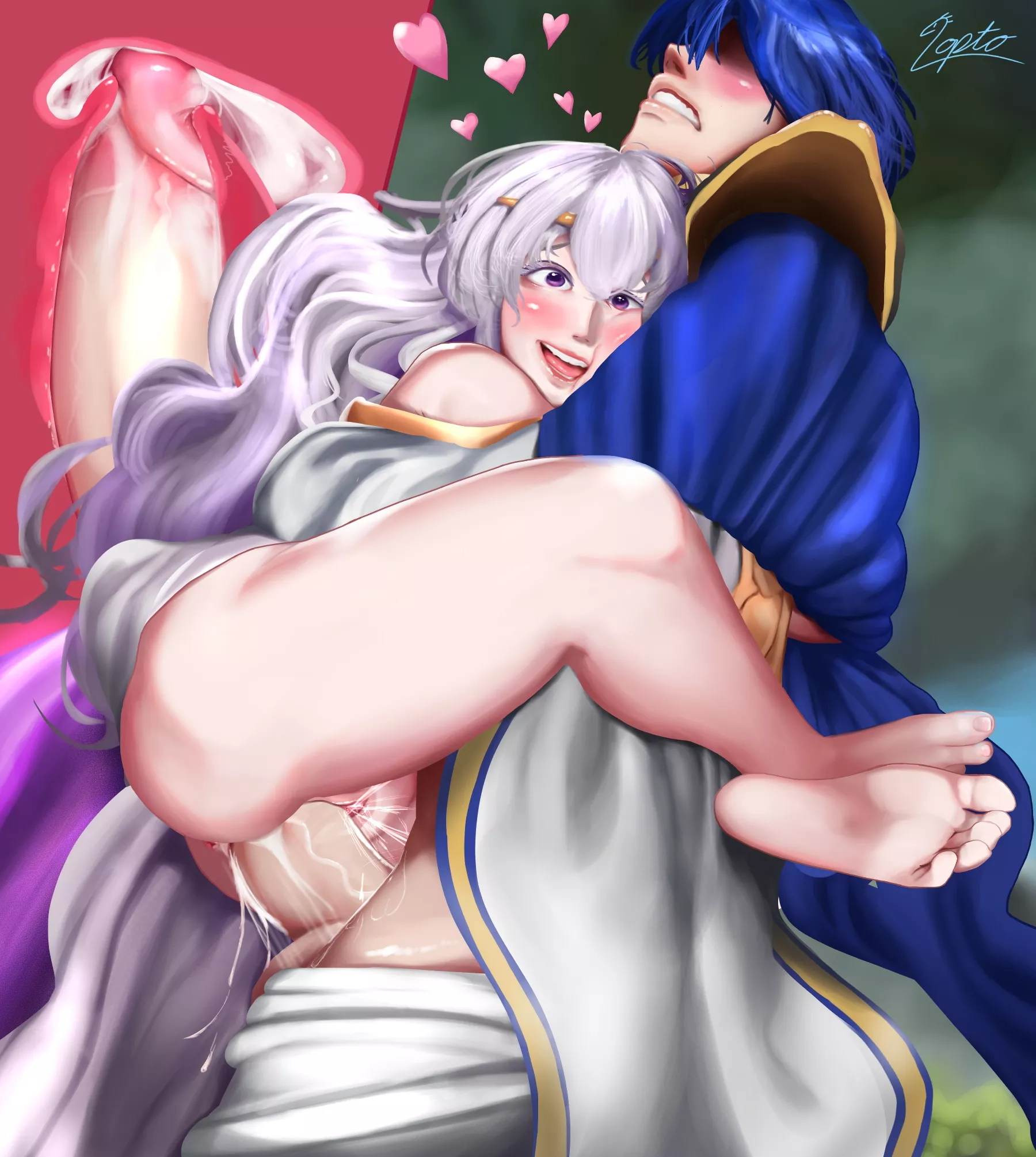 Deirdre and Sigurd get down