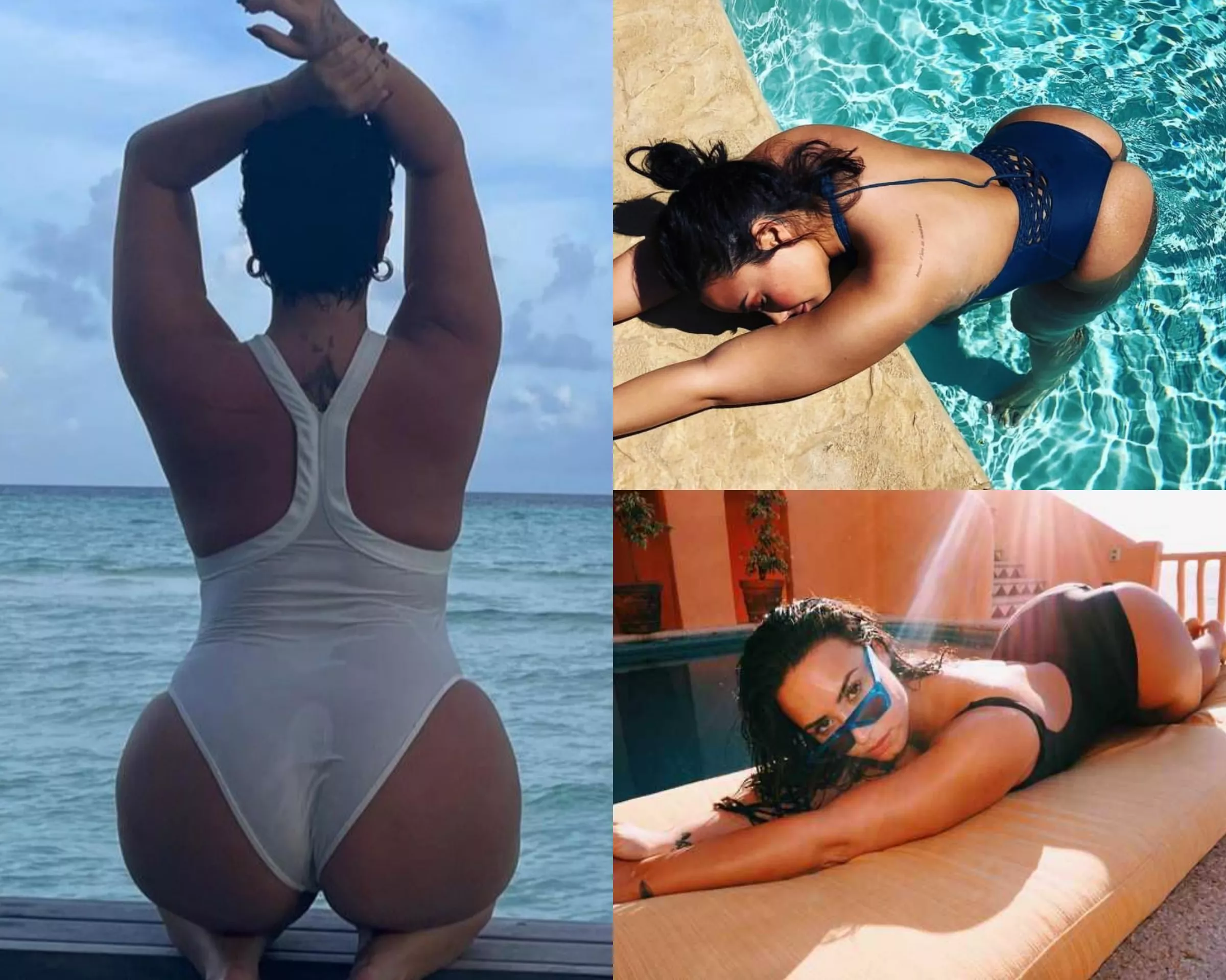 Demi Lovato: summer mode.