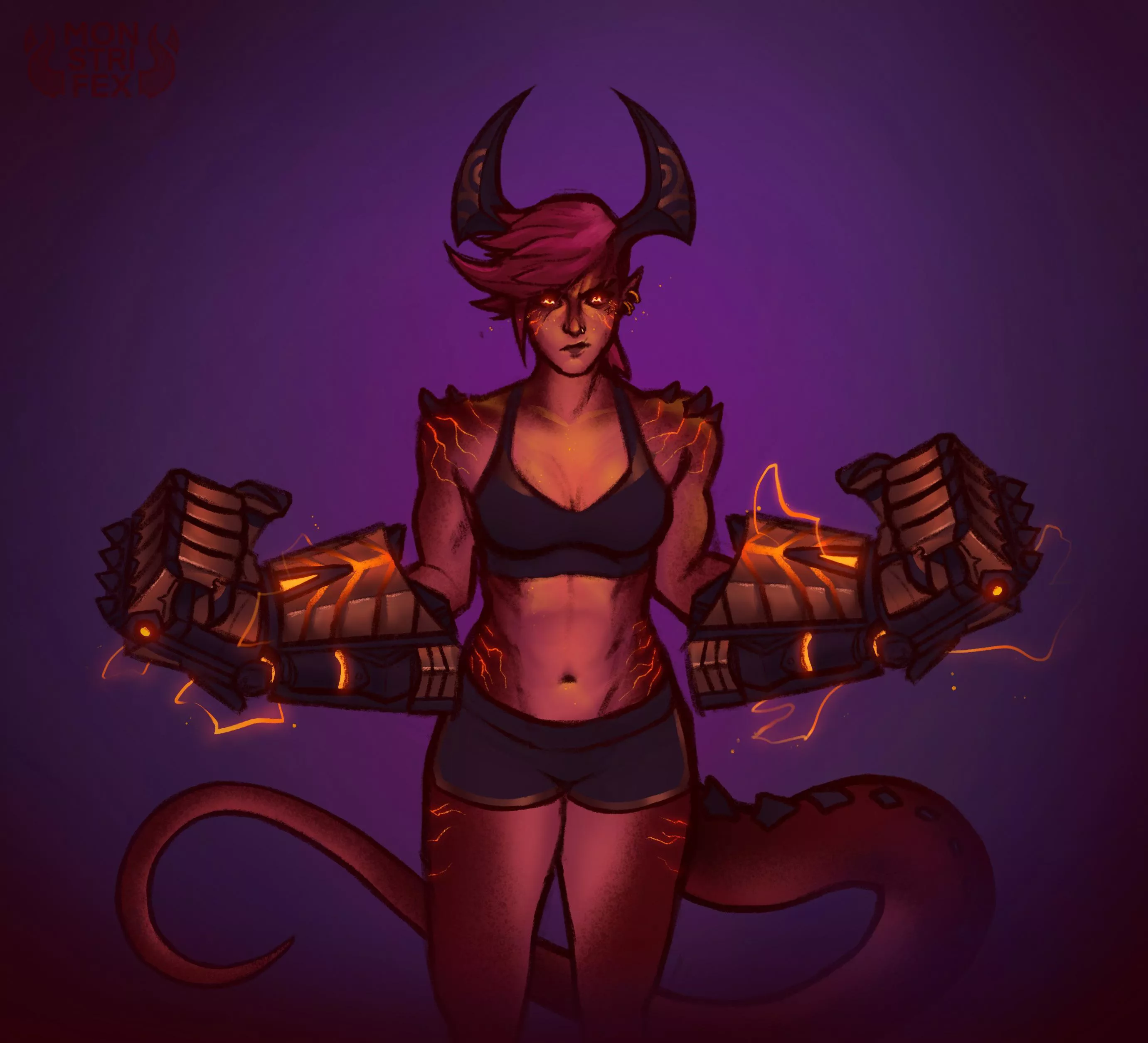 Demon Vi [OC] by Monstrifex