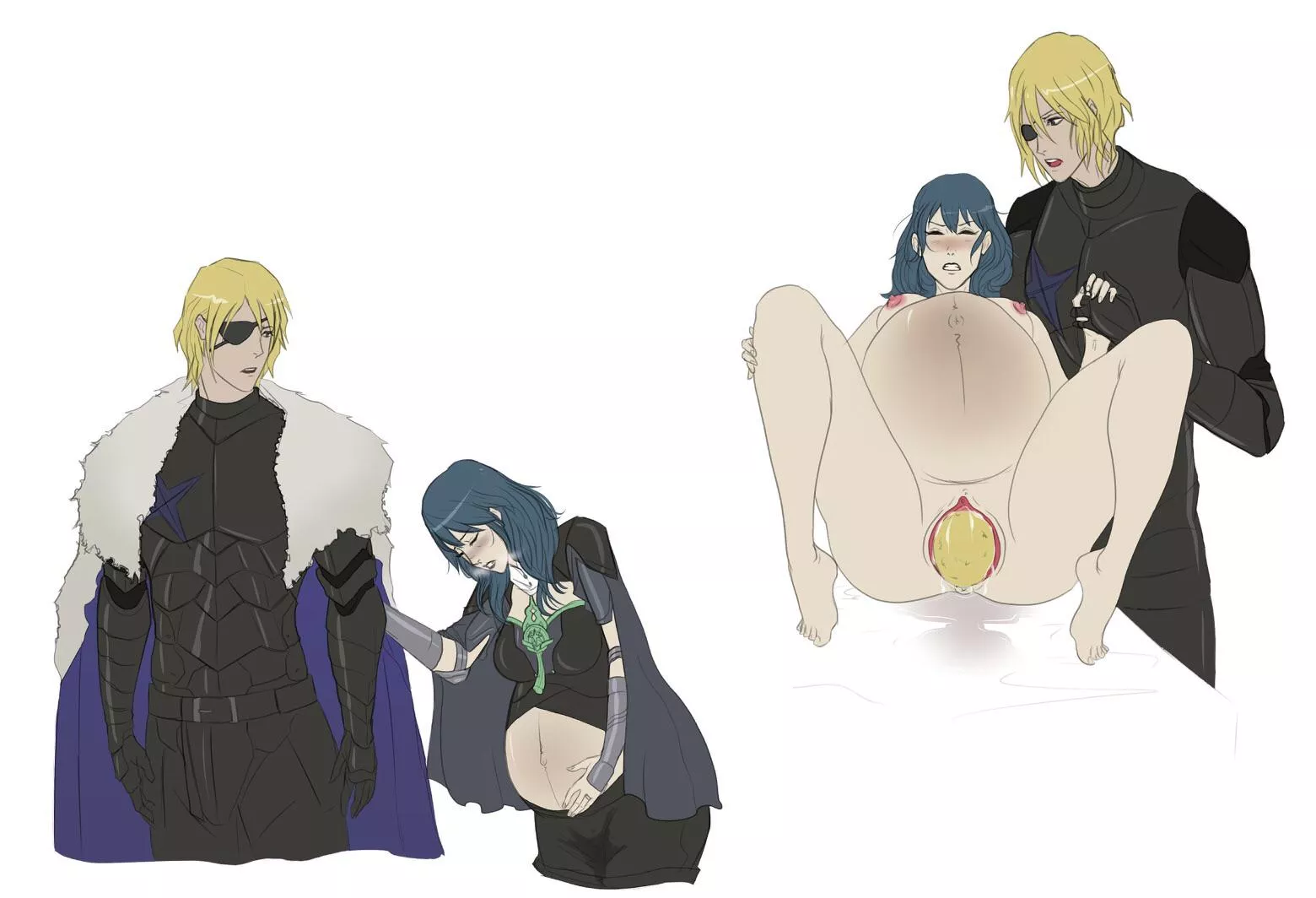 Dimitri & Byleth Commission (Artwork by Clone66)