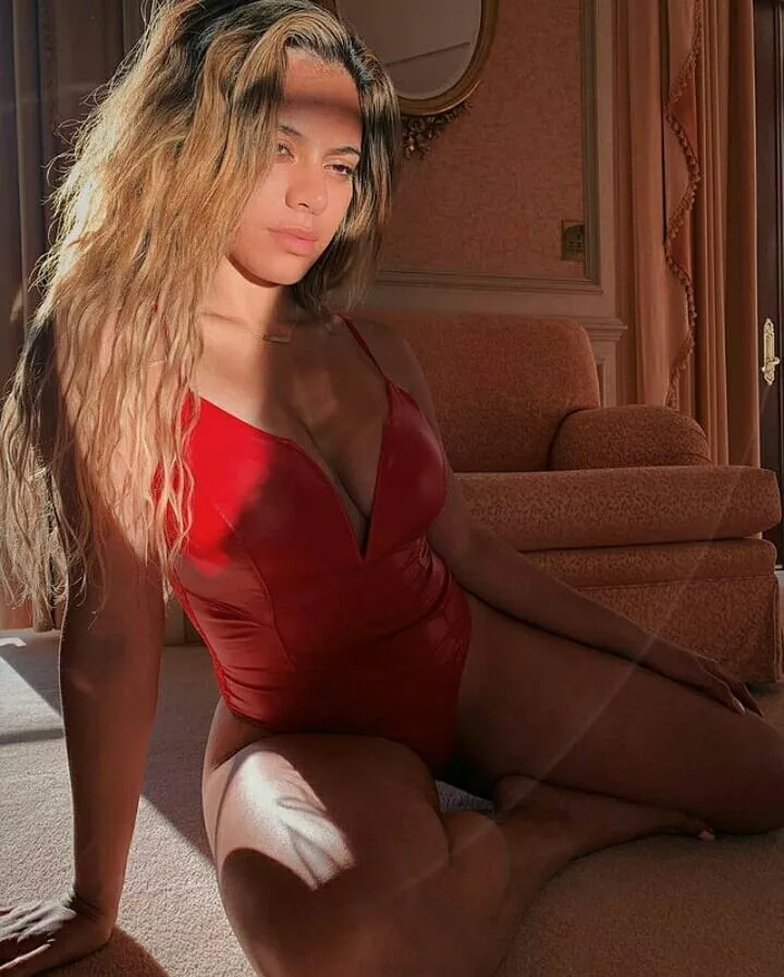 Dinah Jane with her big tits