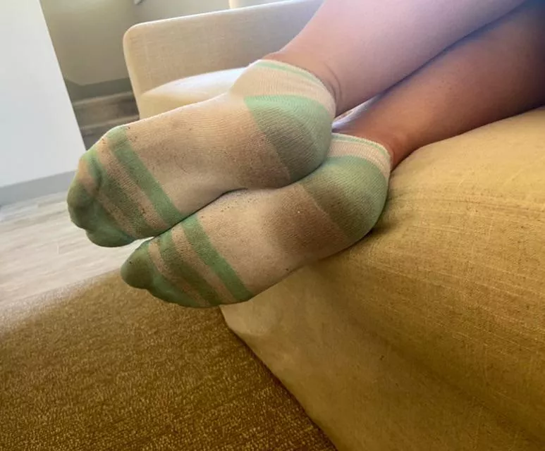 Dirty ankle socks!🥵