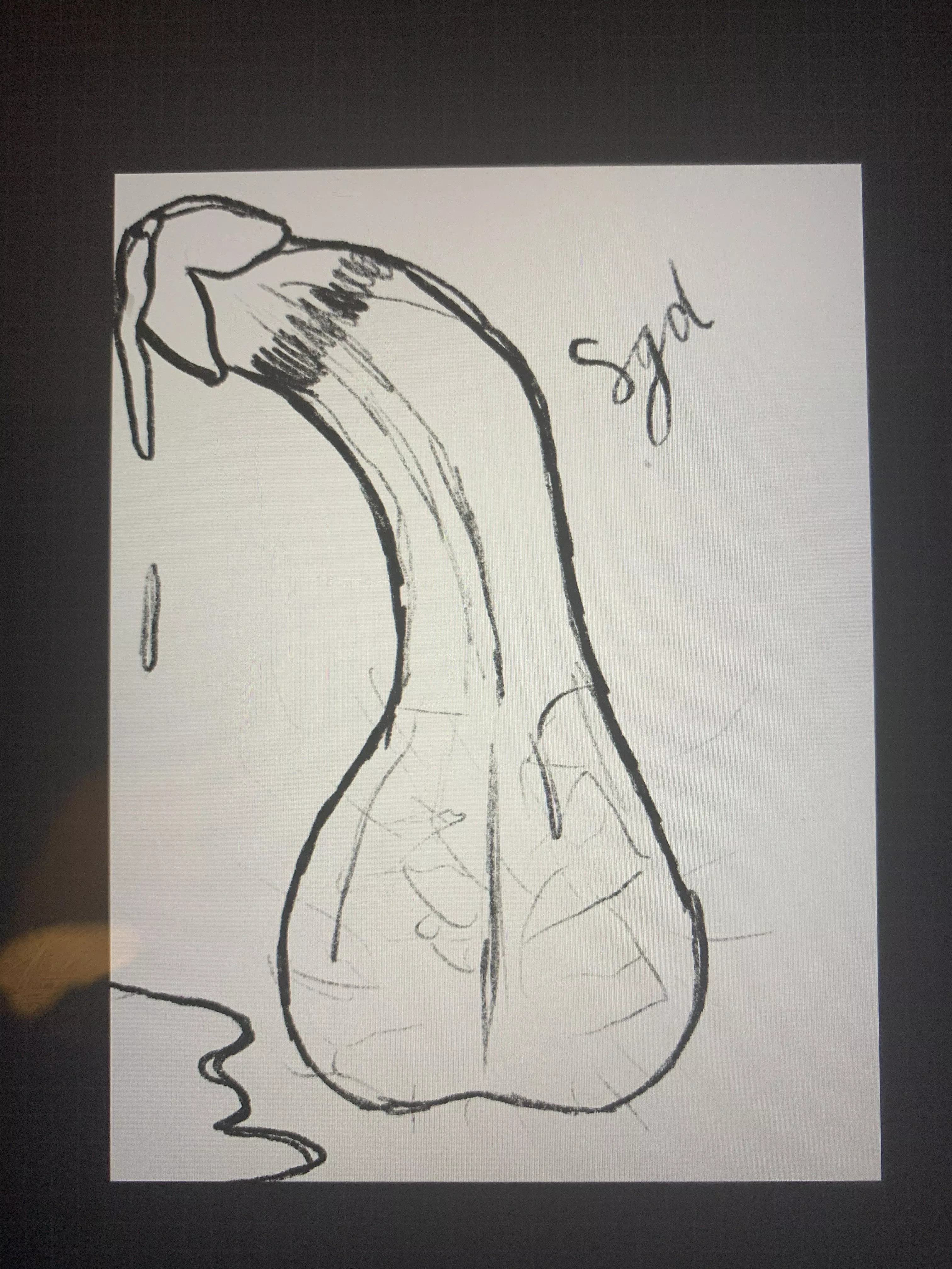 Dm me for a drawing of your uncut cock