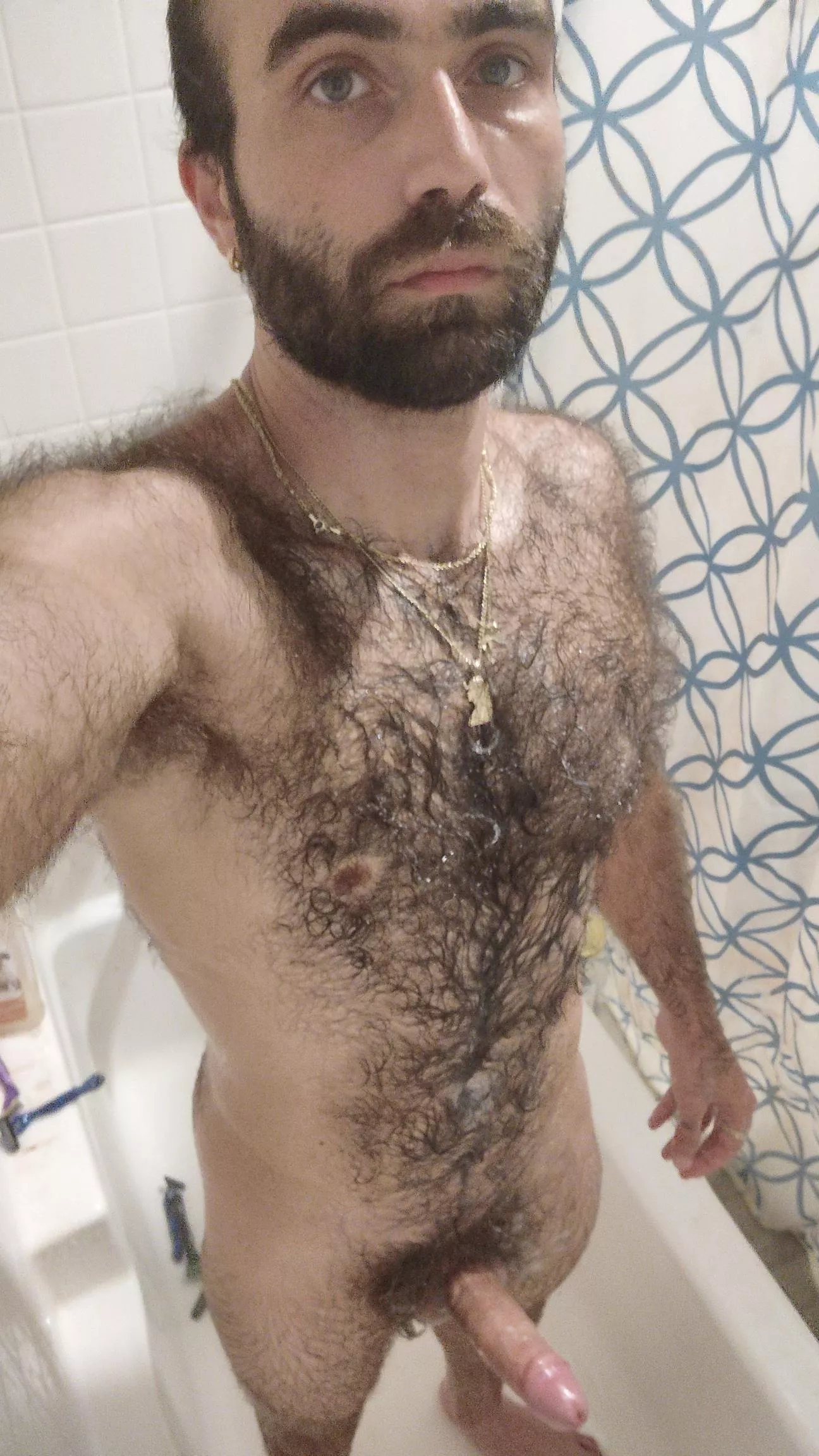 Do I look good all soapy and wet?