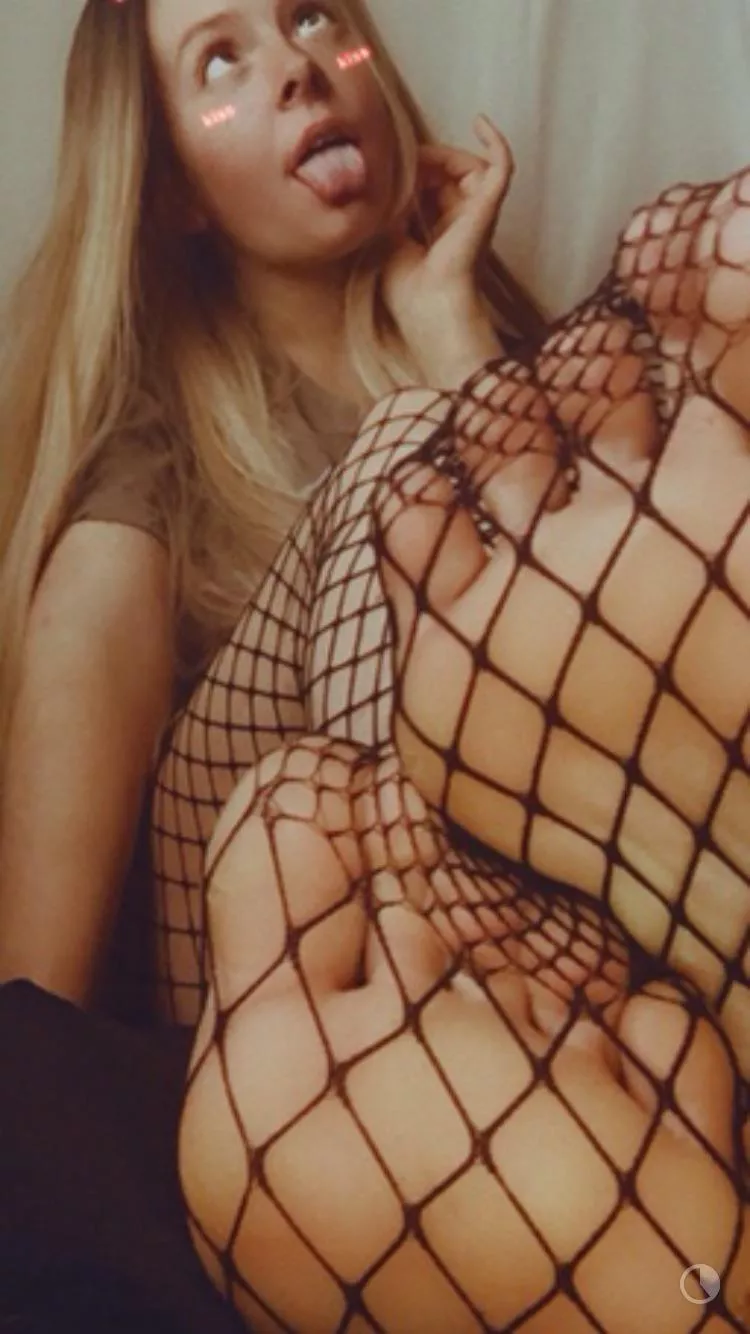 Do the fishnets turn you on even more? 💦