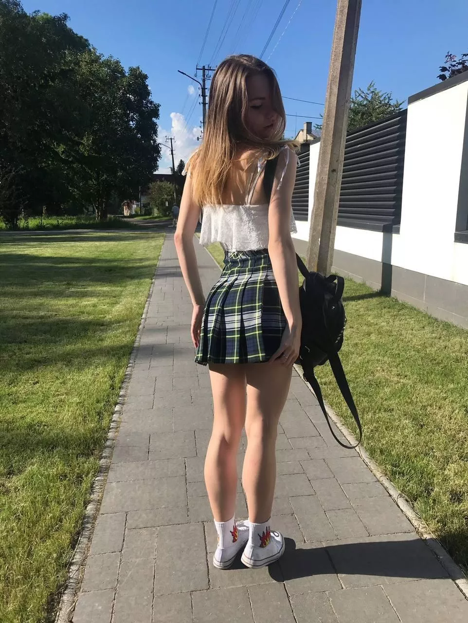 Do u like my skirt?😄(f19)