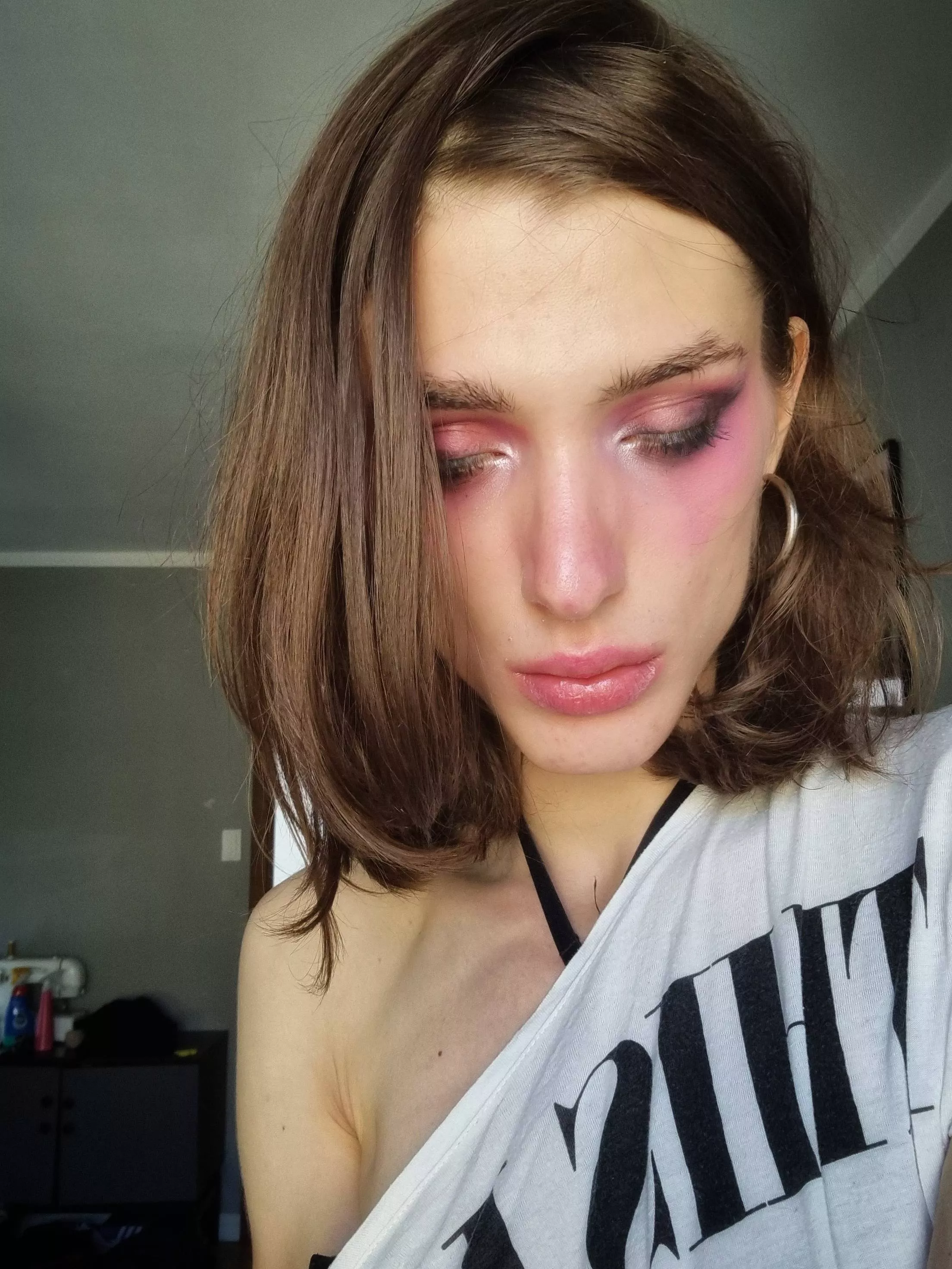 Do you like my make-up?