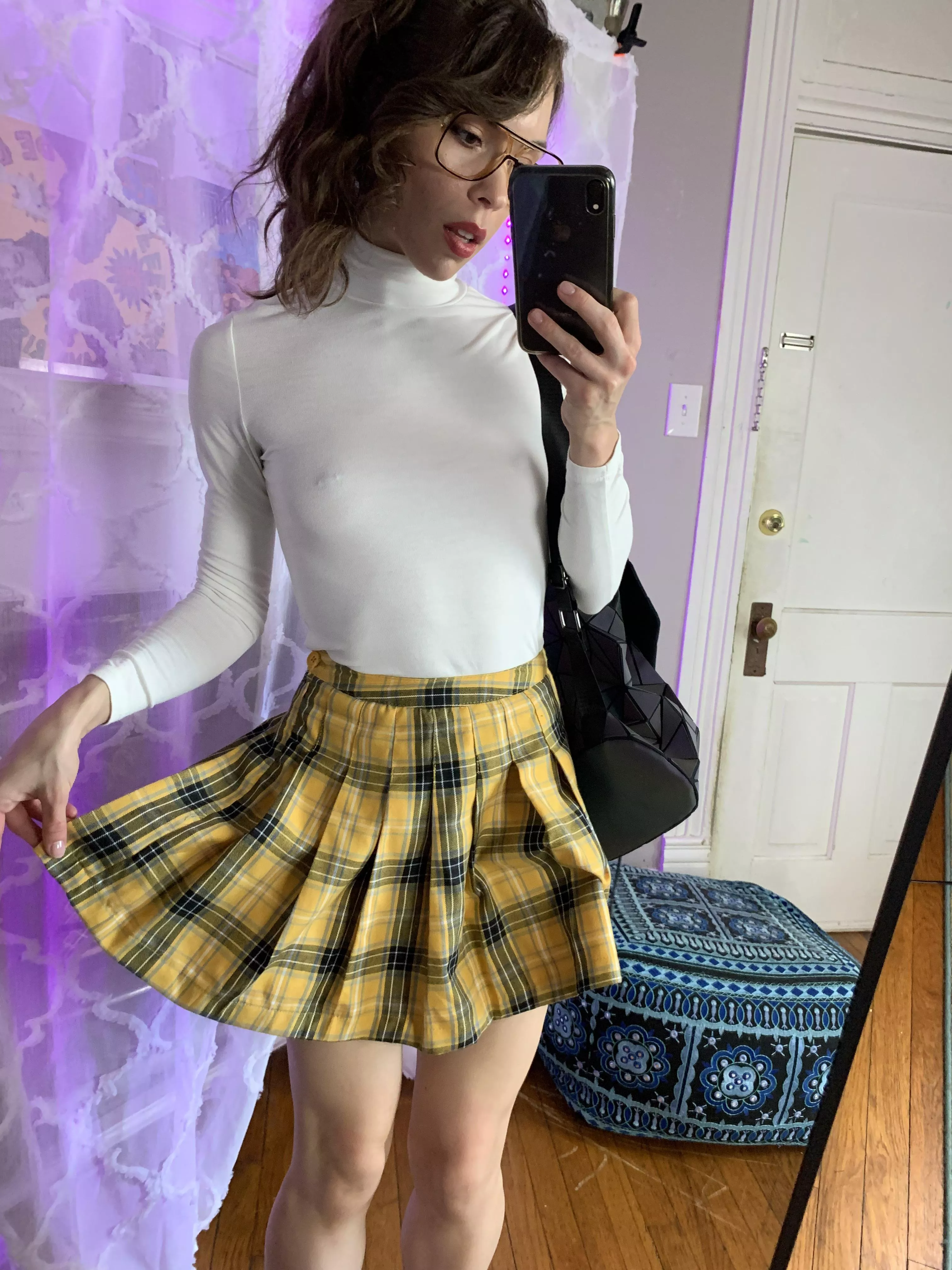 Do you like my skirt Daddy?