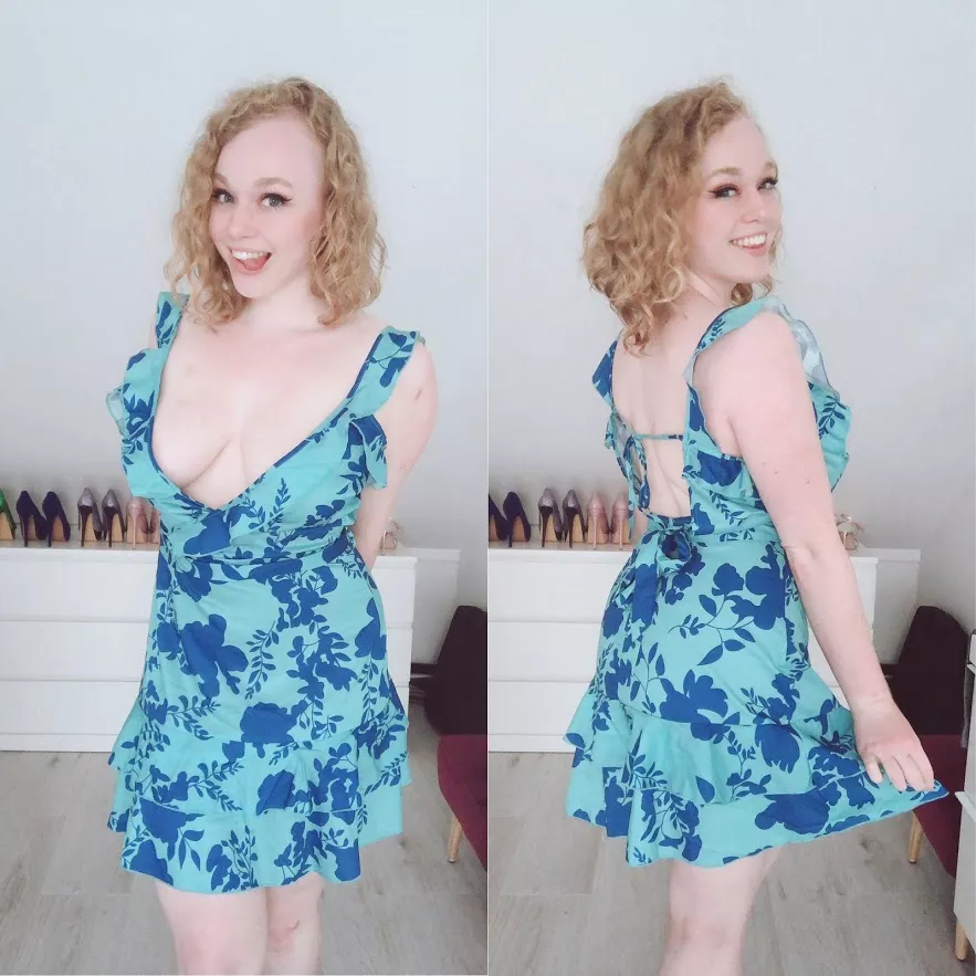 Do you like my sundress? I think it's very... practical 😜