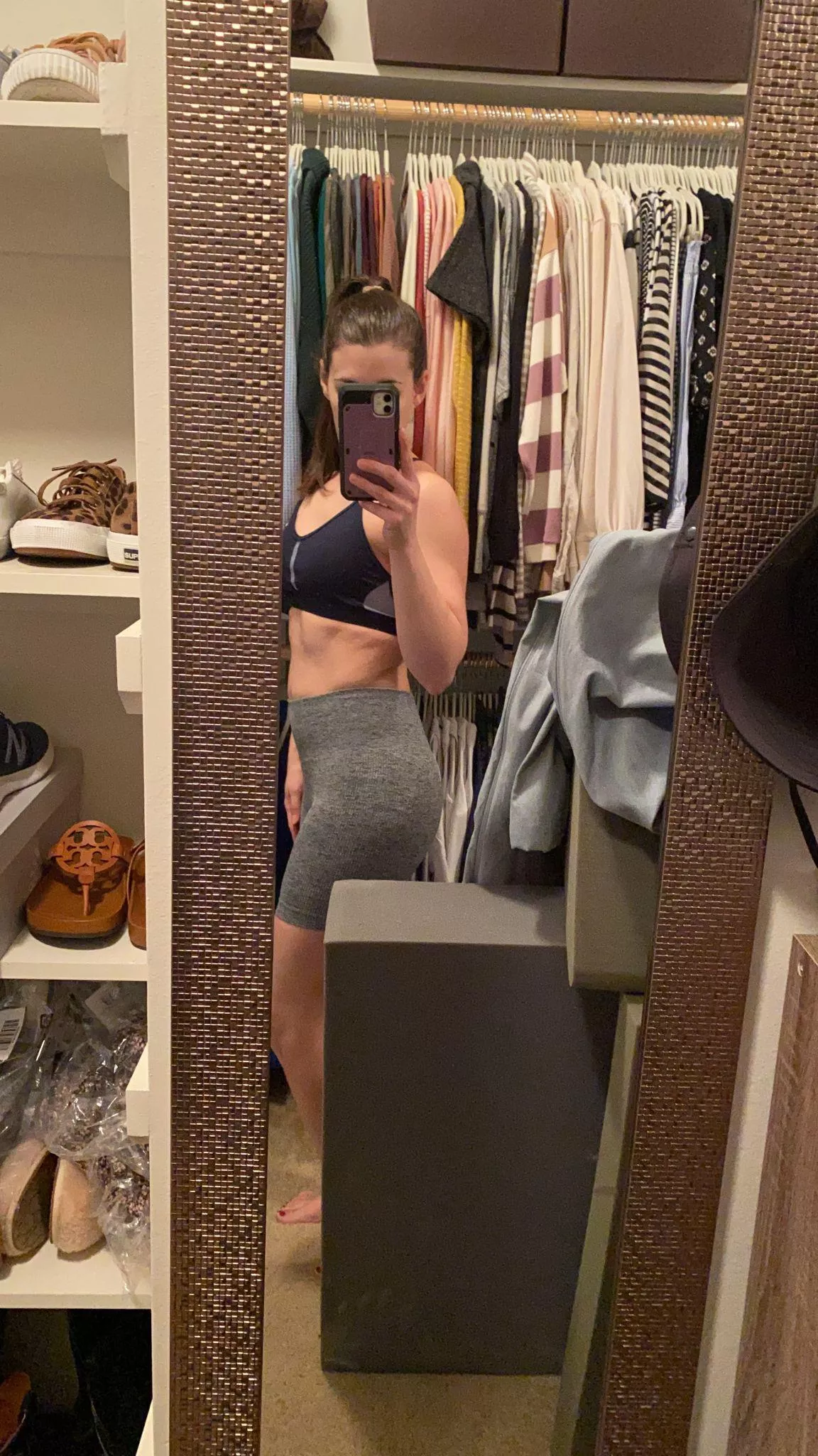 Do you like my workout outfit? [F]