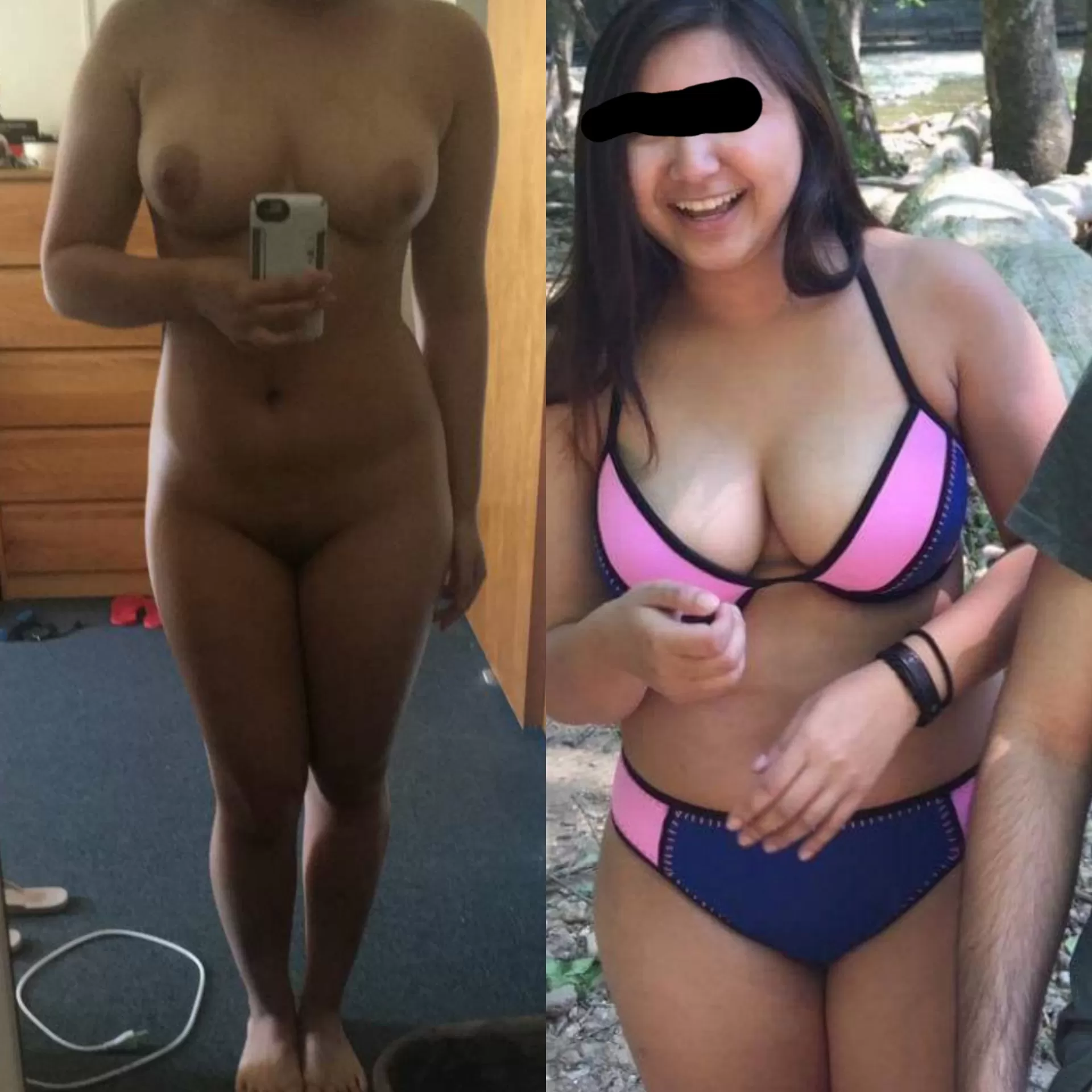 Do you think guys could recognize my body from seeing me in a bikini? I'm worried it shows so much, what do you think?