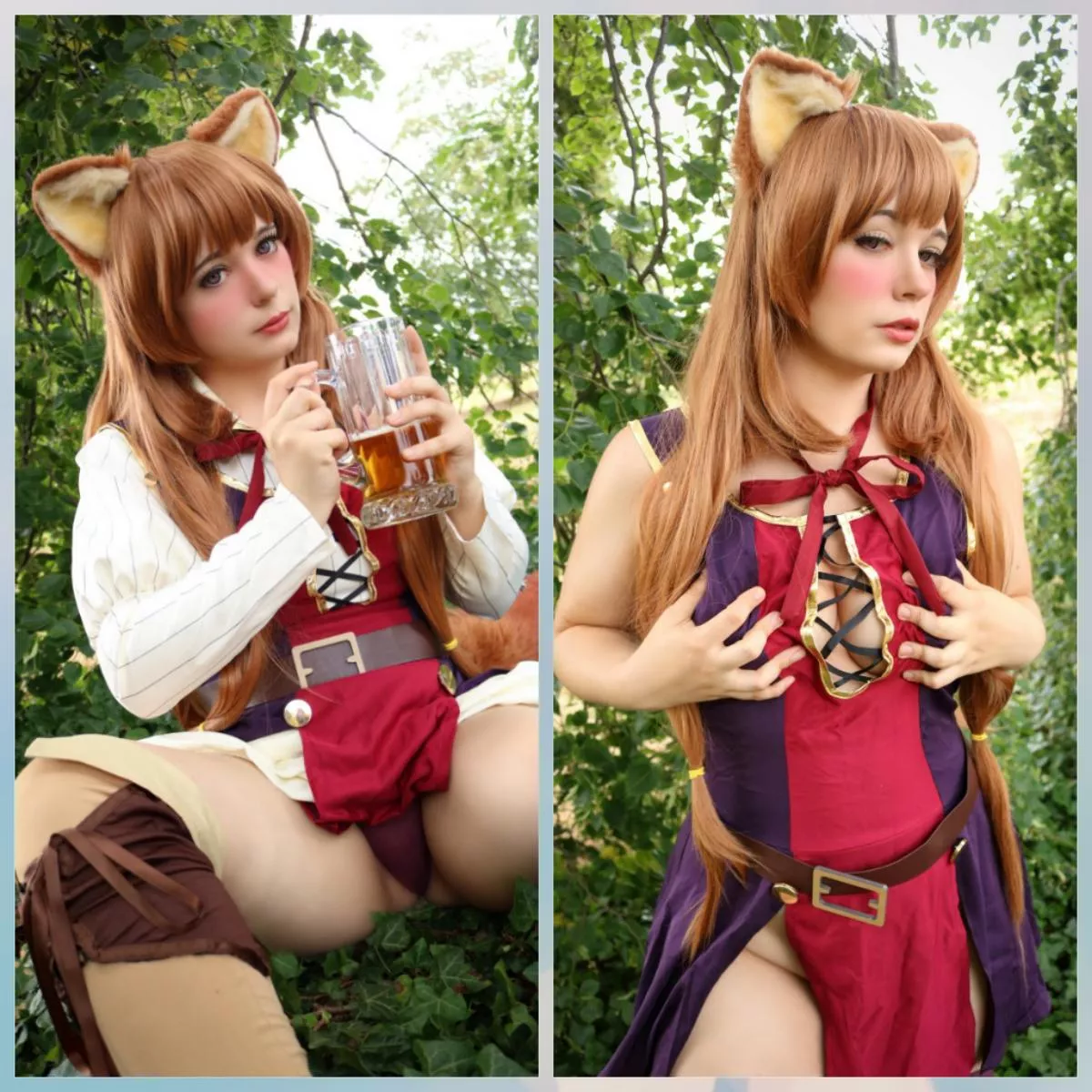 Do you wanna share a drink with Raphtalia? (By Lysande)