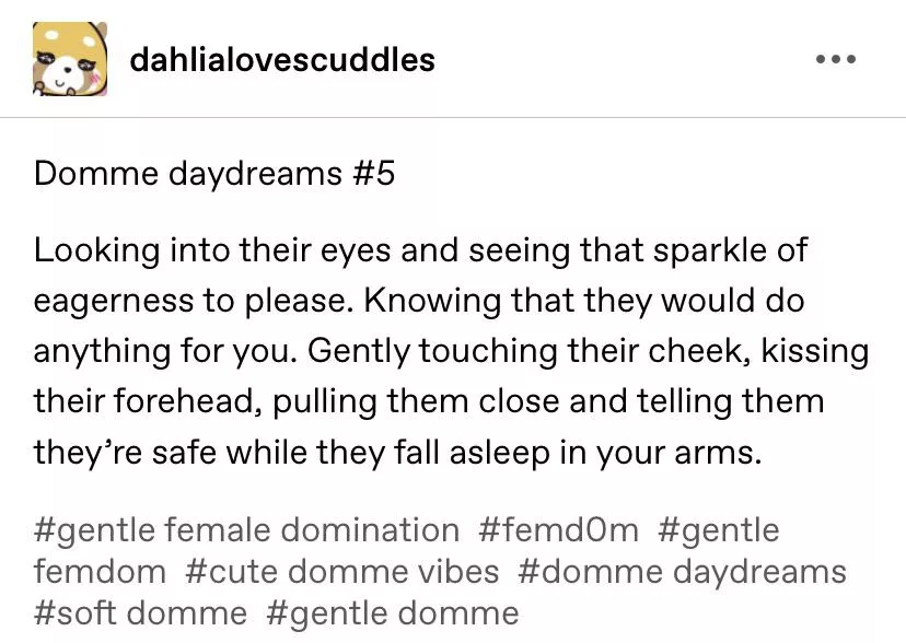 Domme daydreams #5