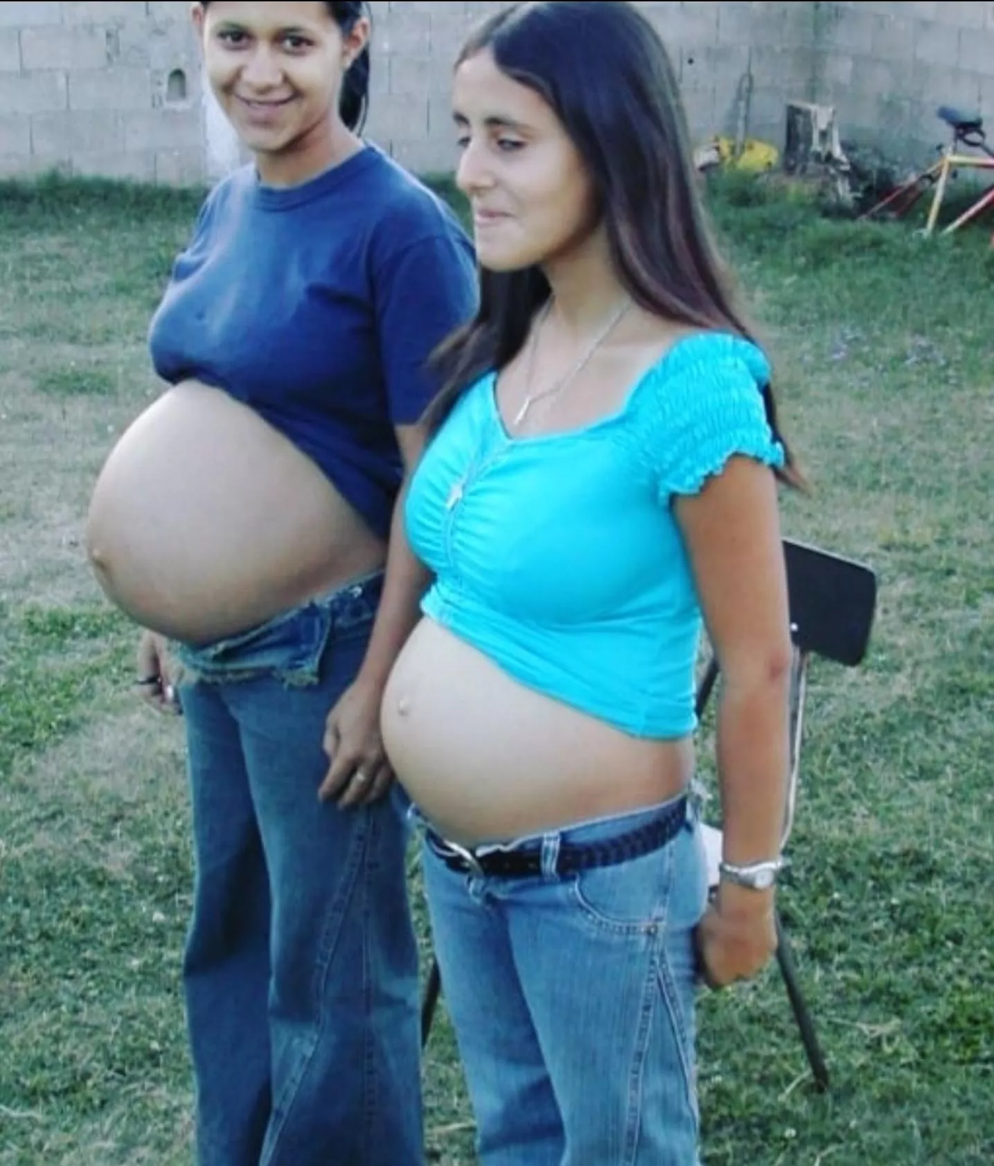 Double pregnant