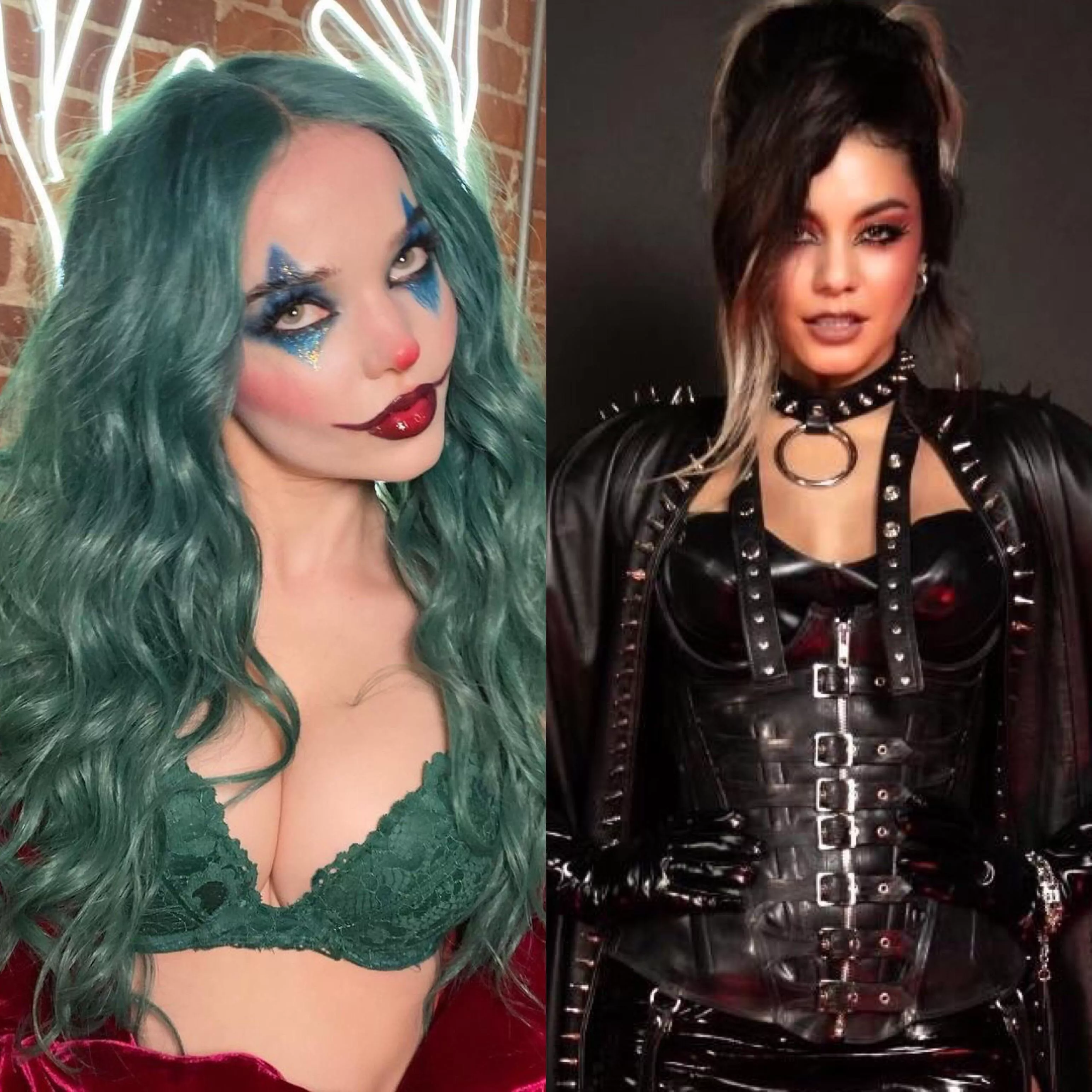 Dove Cameron and Vanessa Hudgens are the queens of Halloween. All shall bow before them.