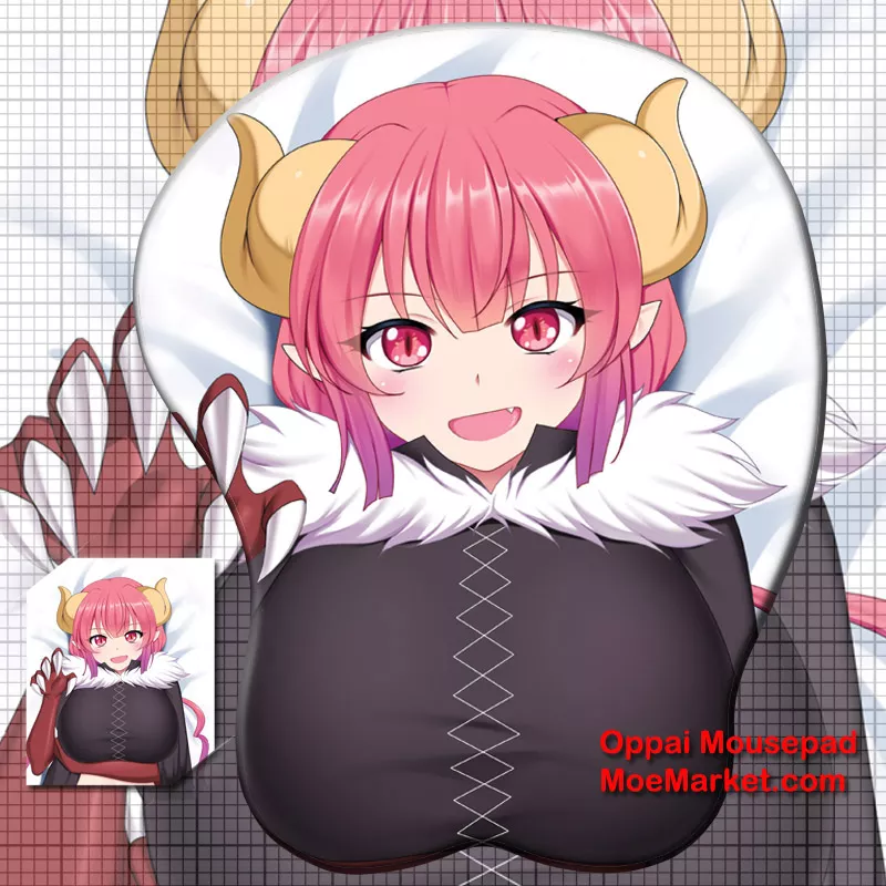 Dragon Maid Iruru 3D Oppai Mouse Pad (by artist: YUJ)