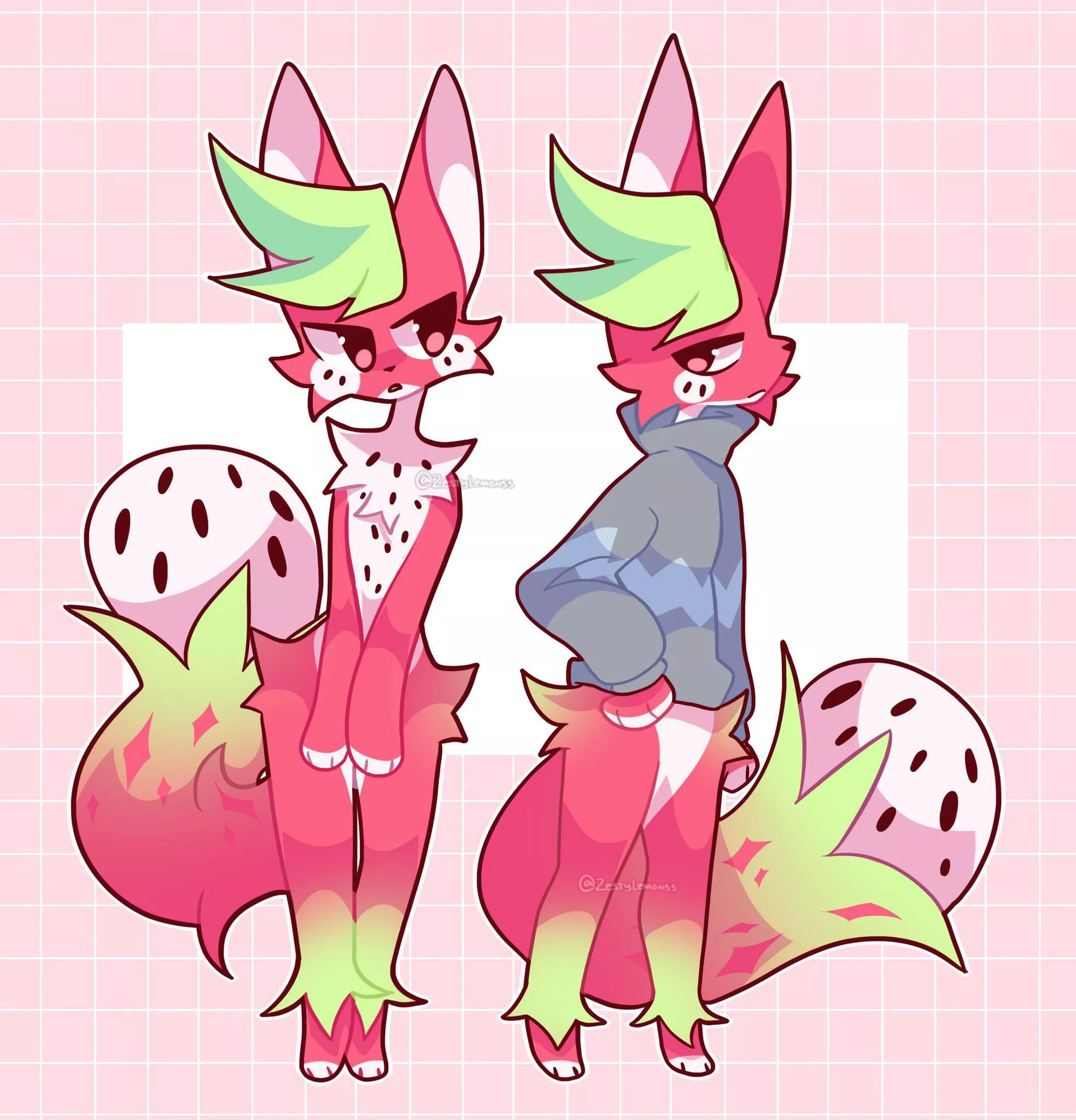 dragonfruit! [ art by me - @zestylemonss on twitter ]