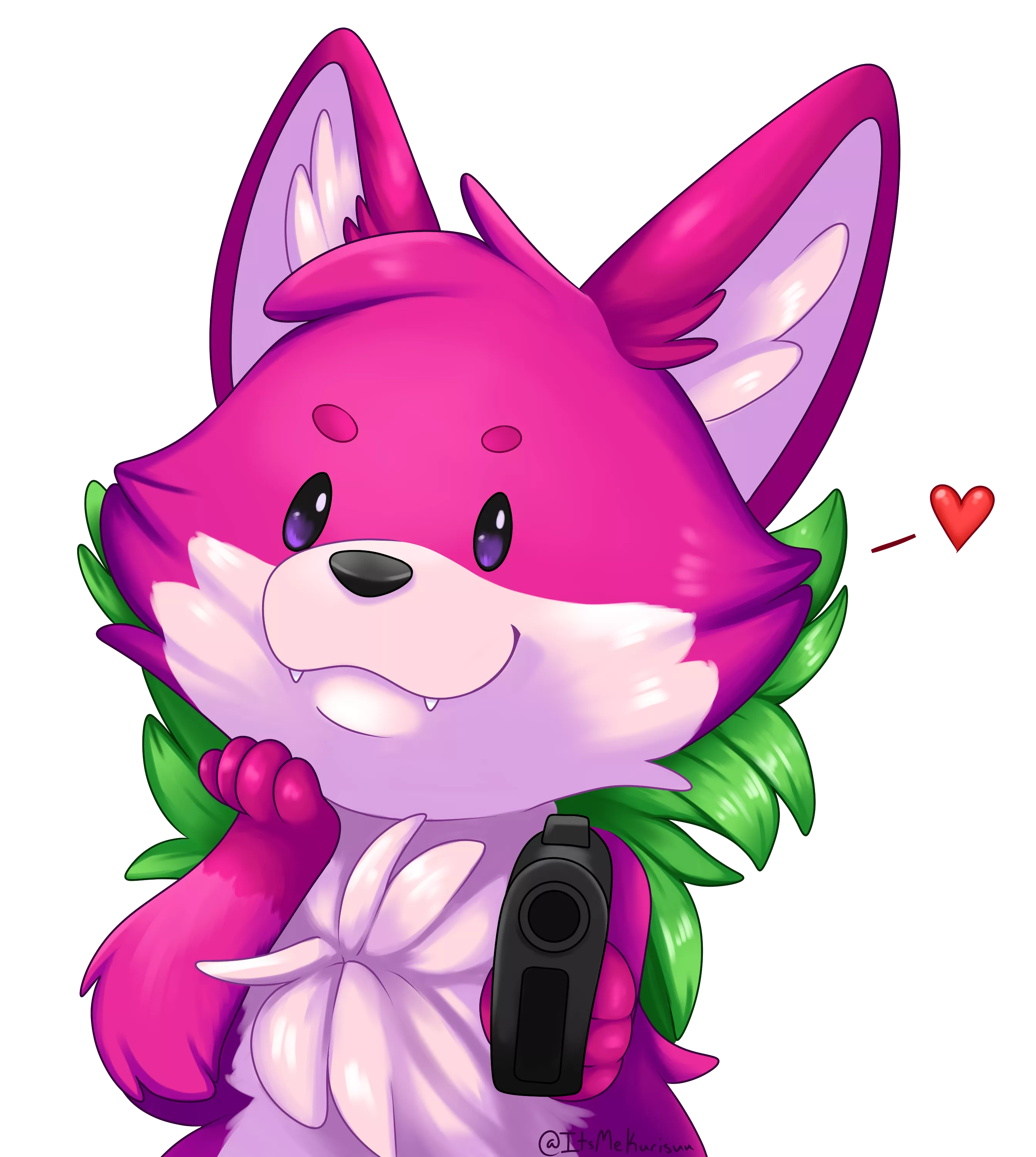 Dragonfruit Wolf (Super Animal Royale fanart)