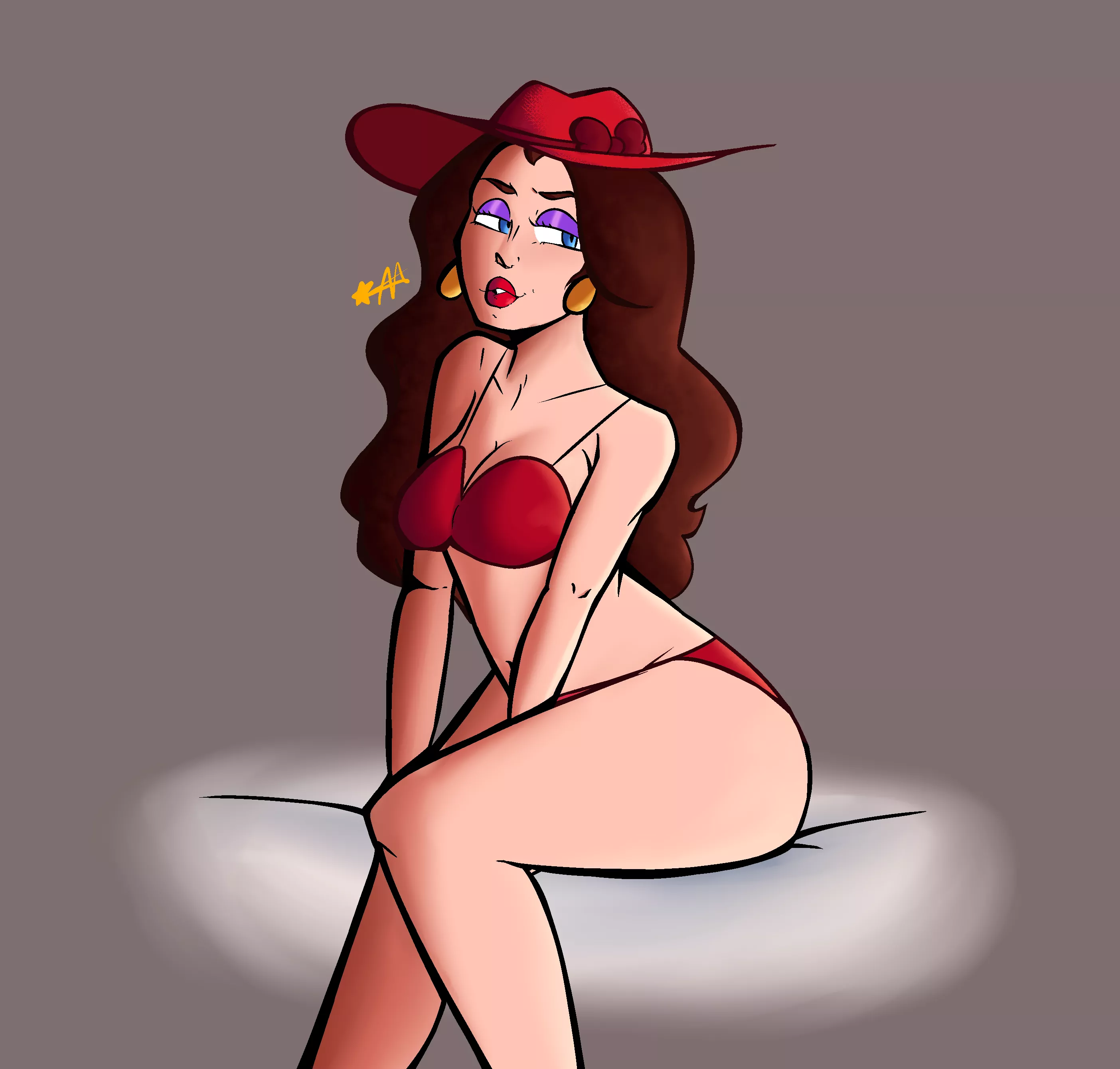 Drew up (second) best girl Pauline (OC)